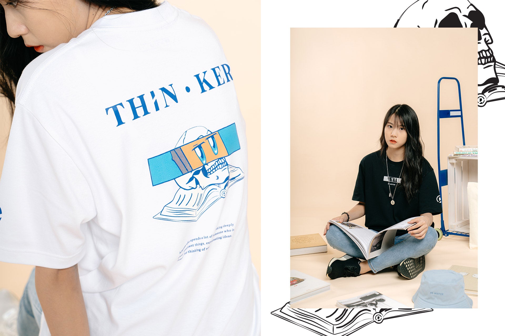 F21- "The Famed Unknown" Thinker T-shirt
