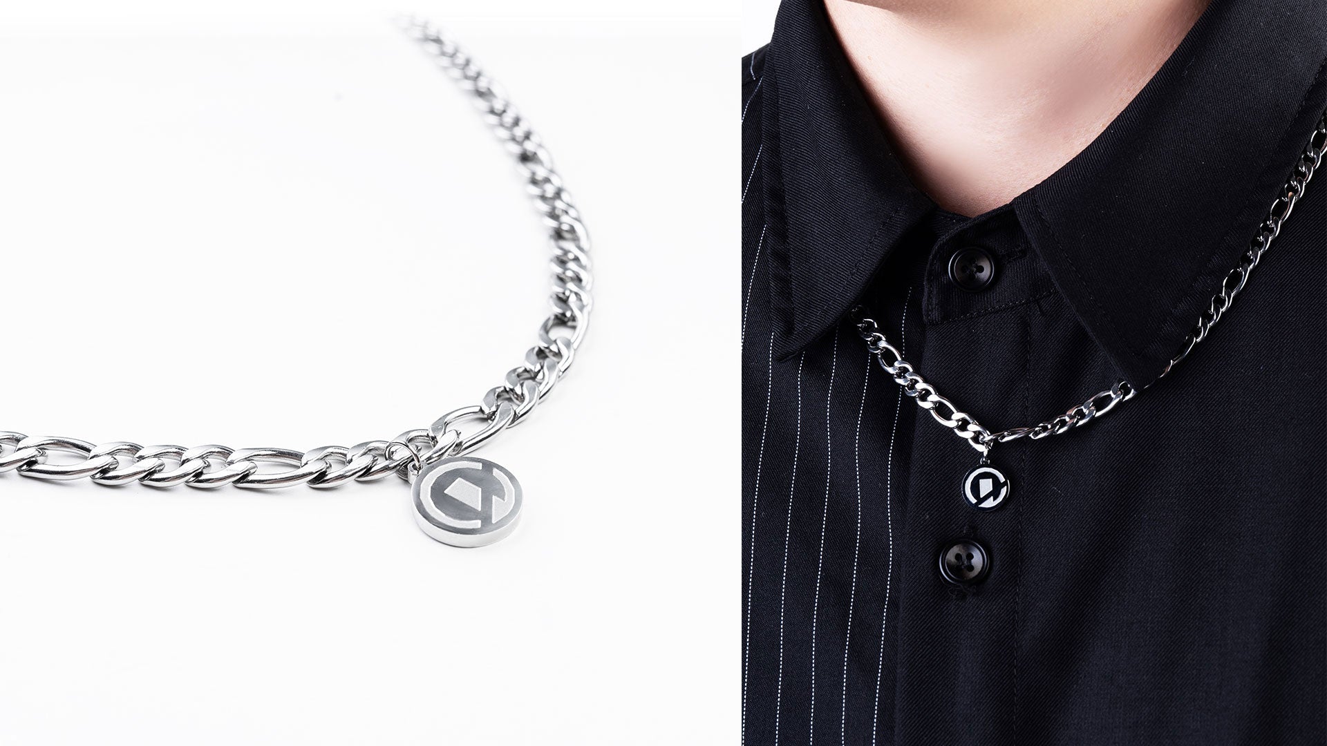 S21 - "Essential" Figaro Chain Necklace 6MM