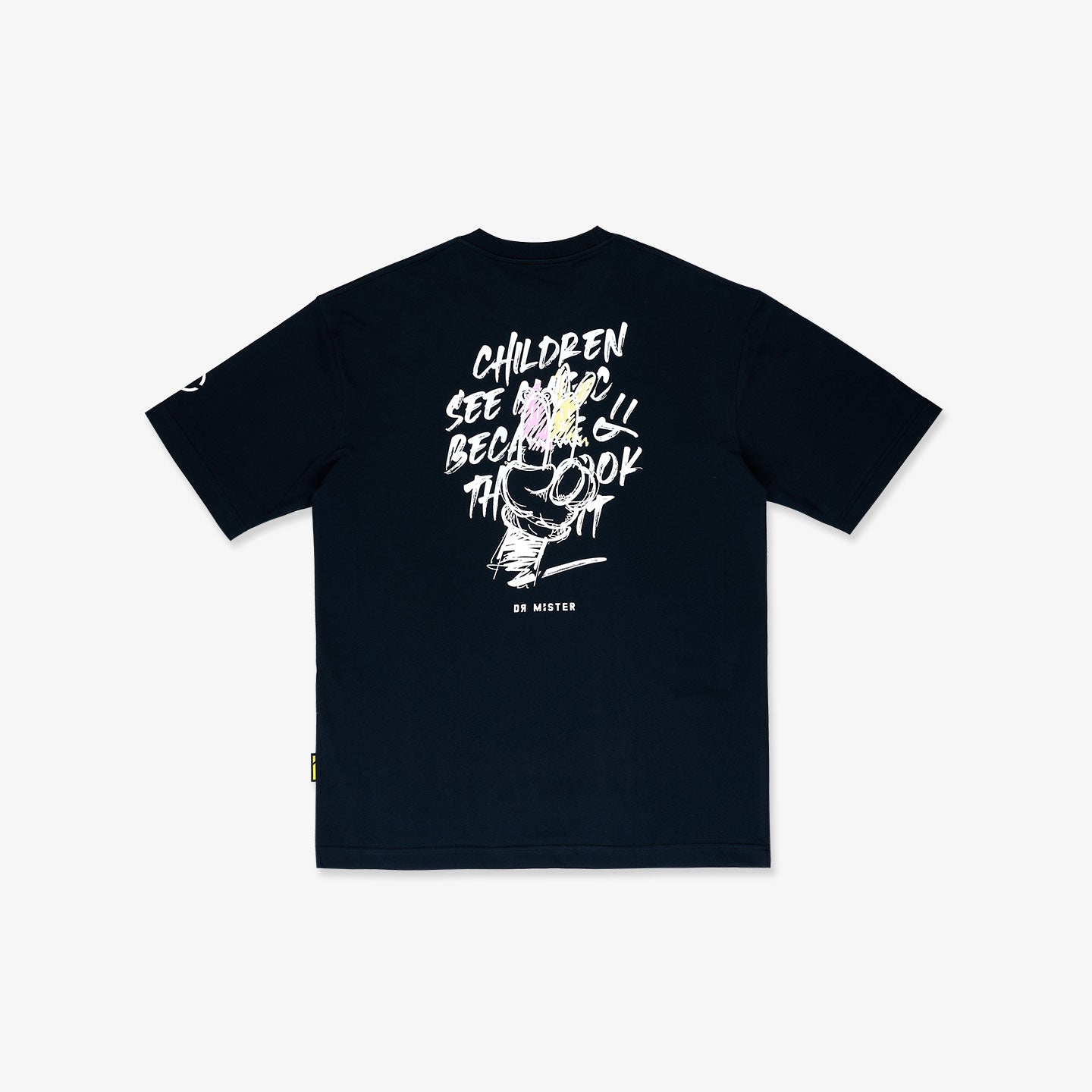 Peace Oversized Tee - Black (Isetan SG Exclusive)