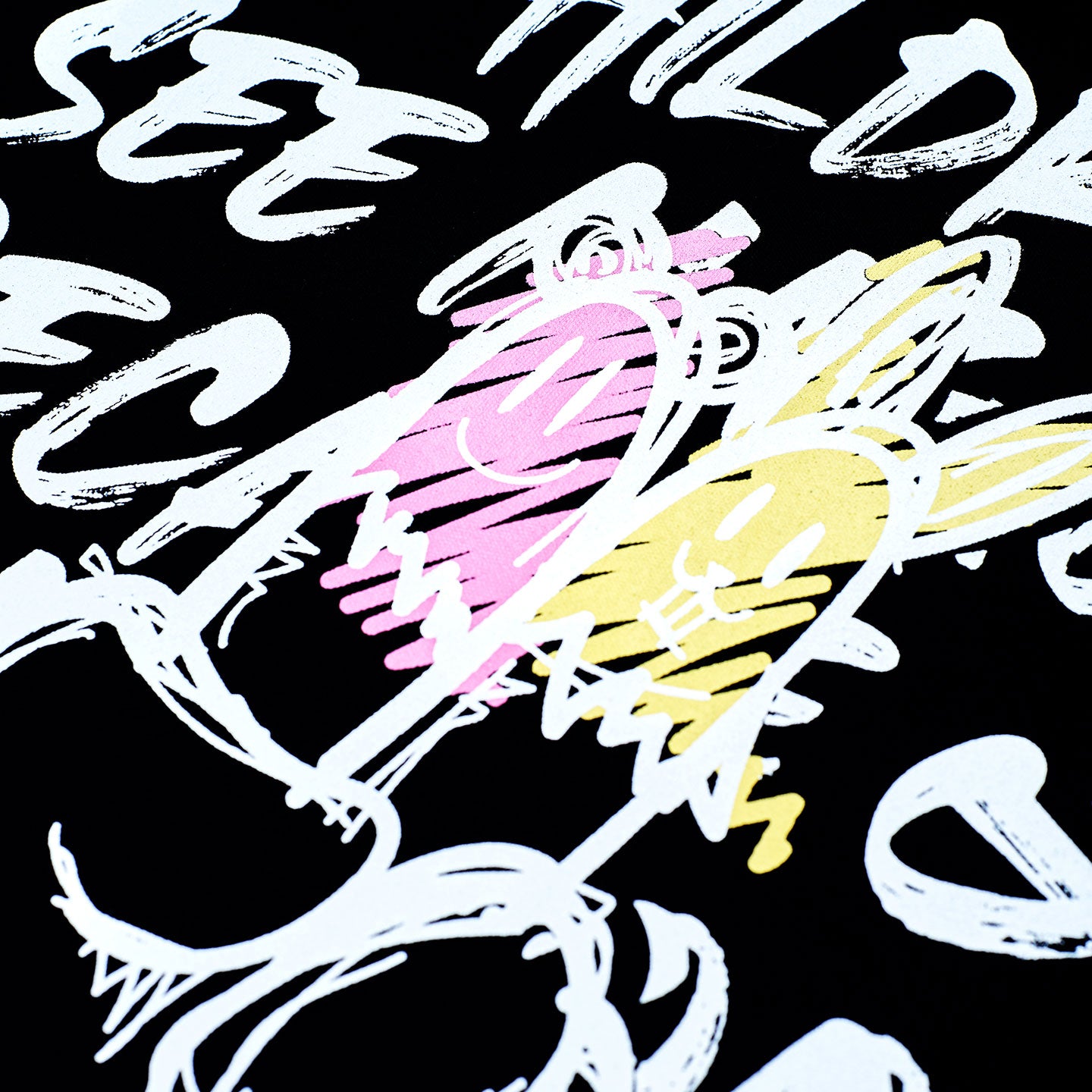 Peace Oversized Tee - Black (Isetan SG Exclusive)