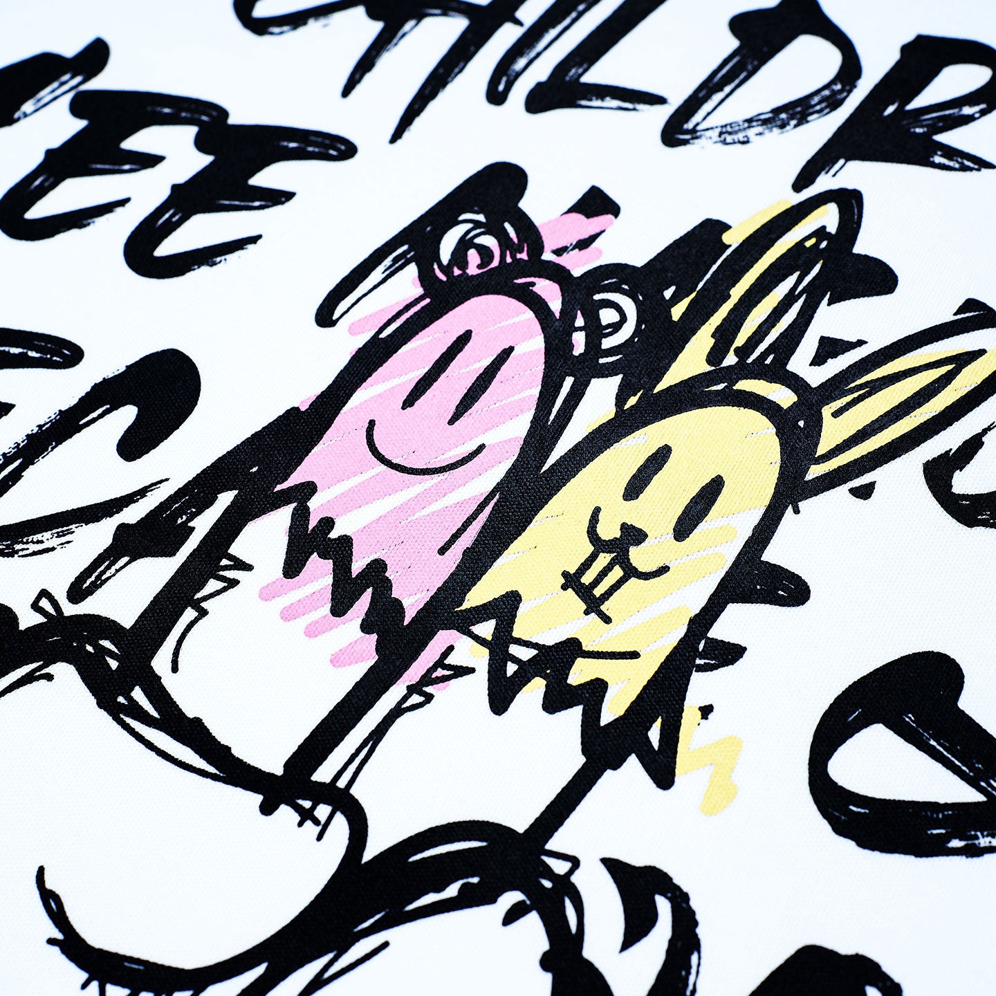 Peace Oversized Tee - White (Isetan SG Exclusive)