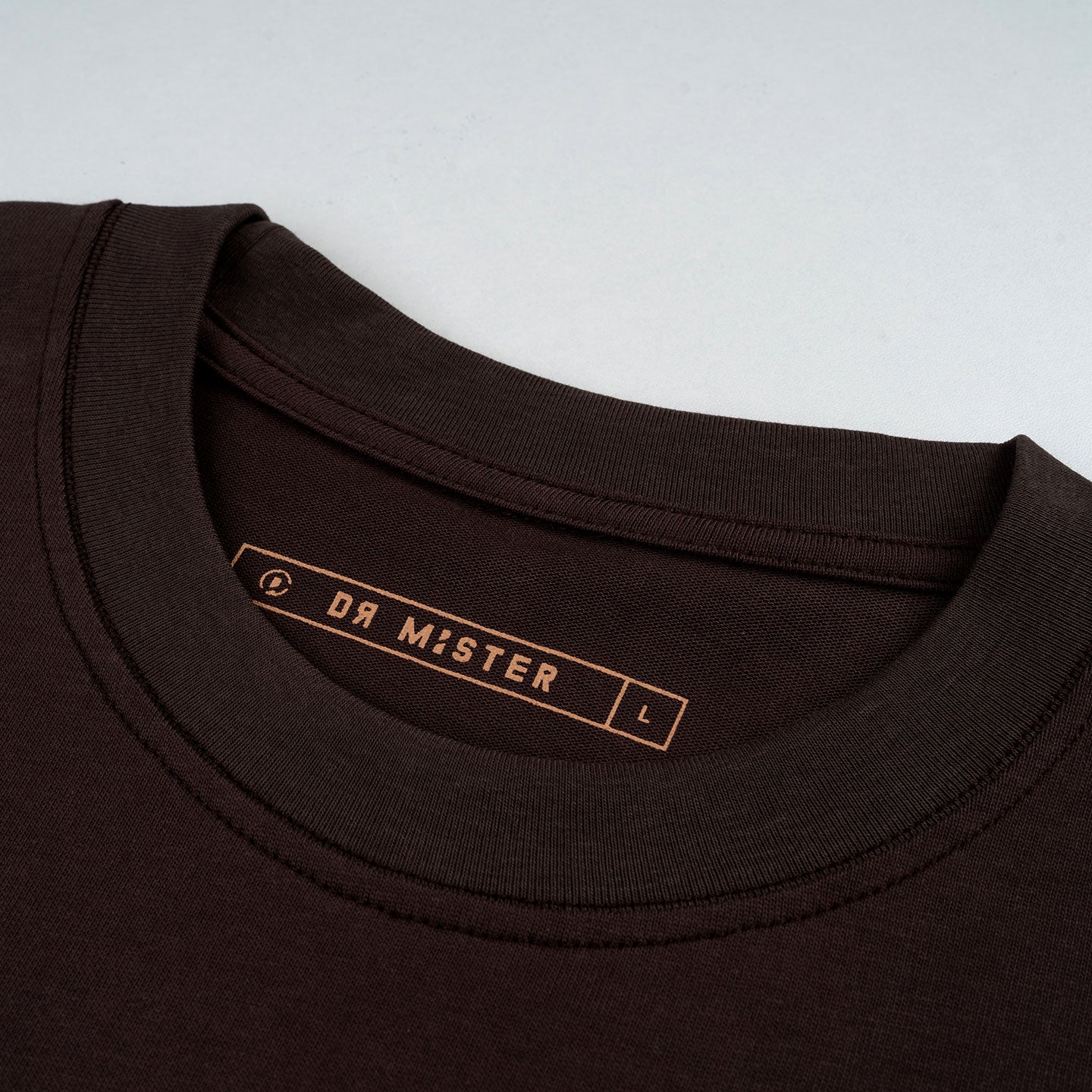 Globe Broad Tee - Umber Brown