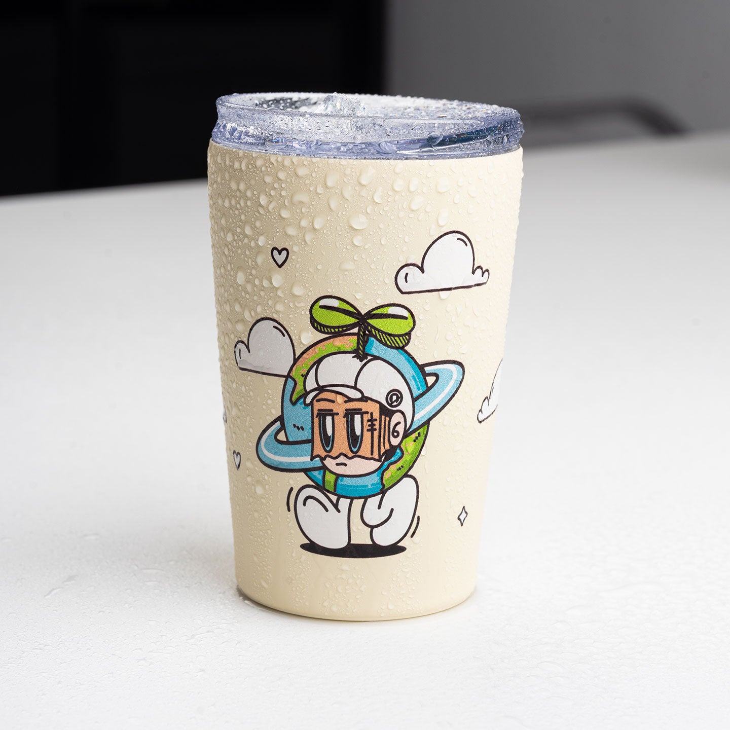 Planet Insulated Tumbler - Cream