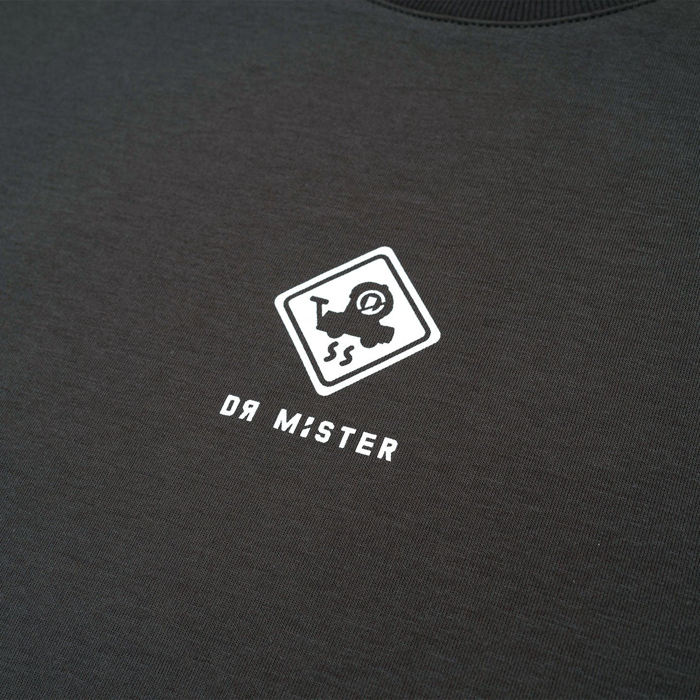 Abbey Road Broad Tee - Charcoal Grey