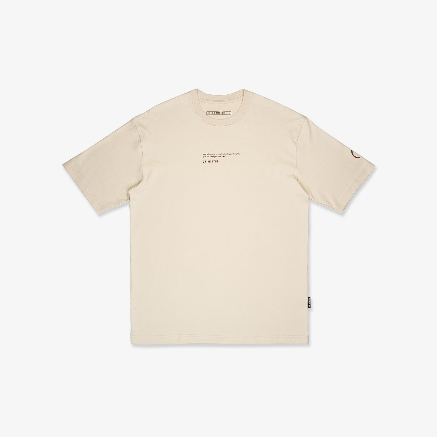 Balloon Duck Oversized Tee - Beige