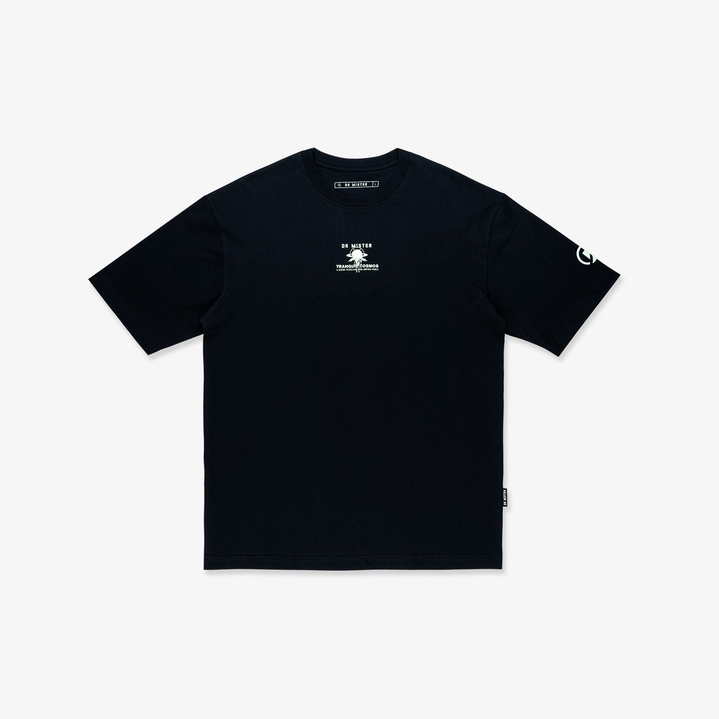 Breaking News Oversized Tee - Black