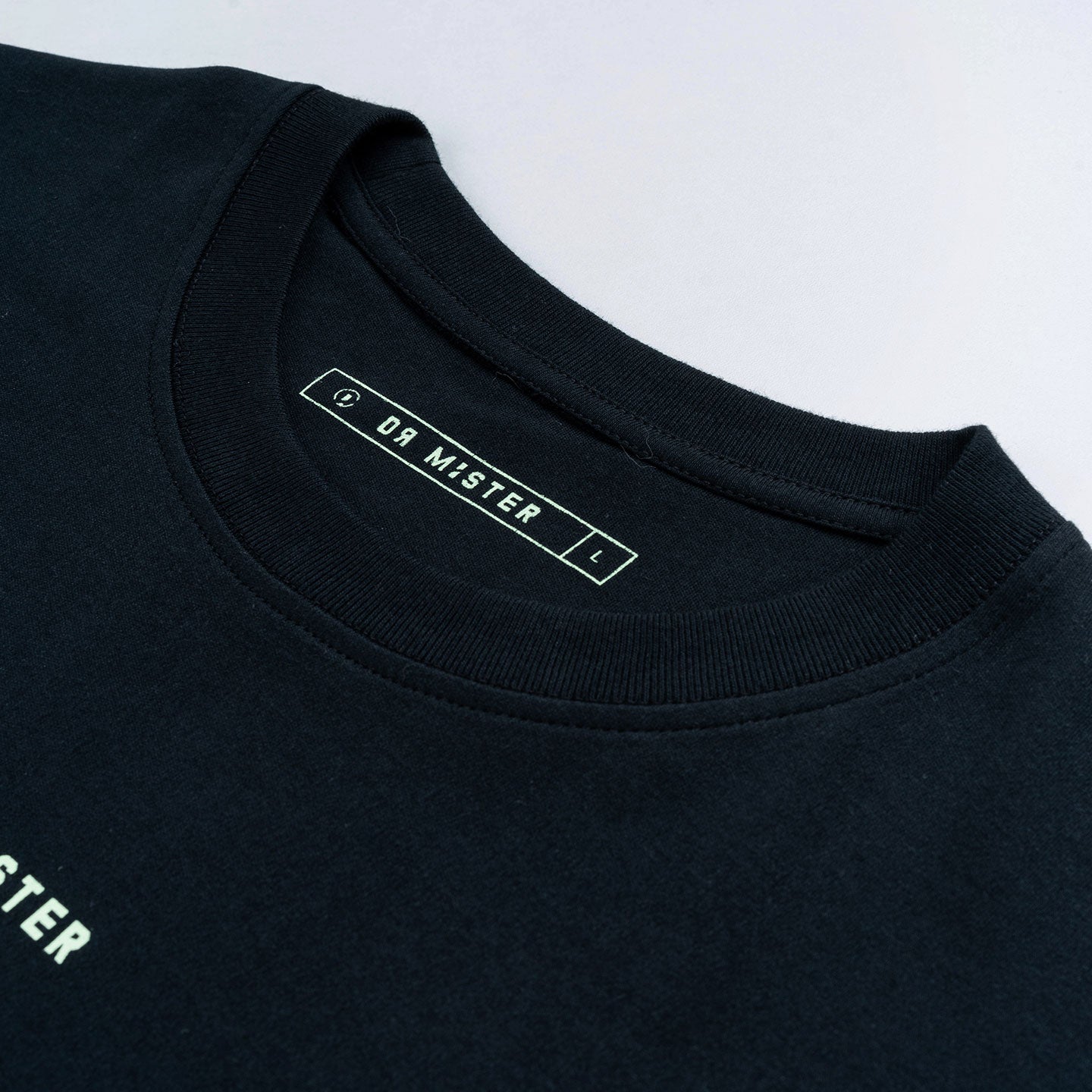 Breaking News Oversized Tee - Black