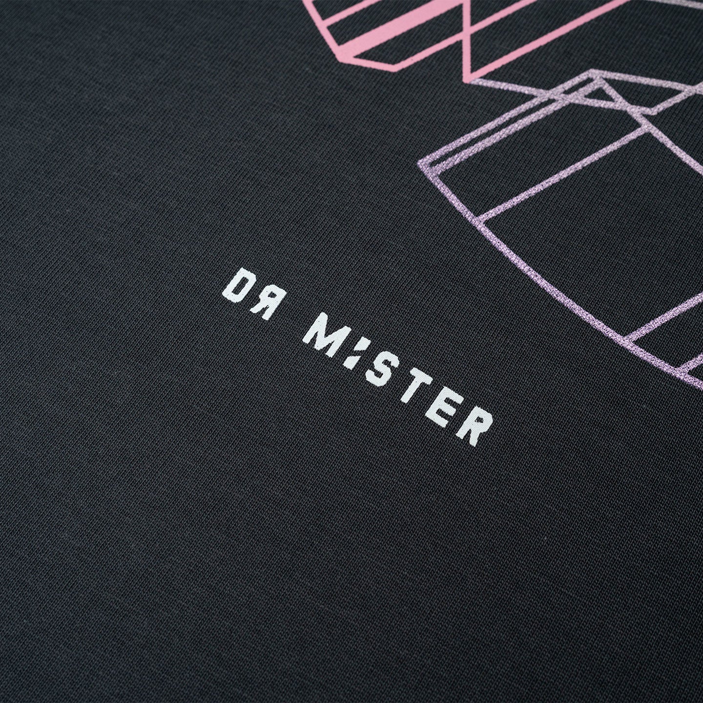 Blue Print Tee - Grey (Half Reflective)