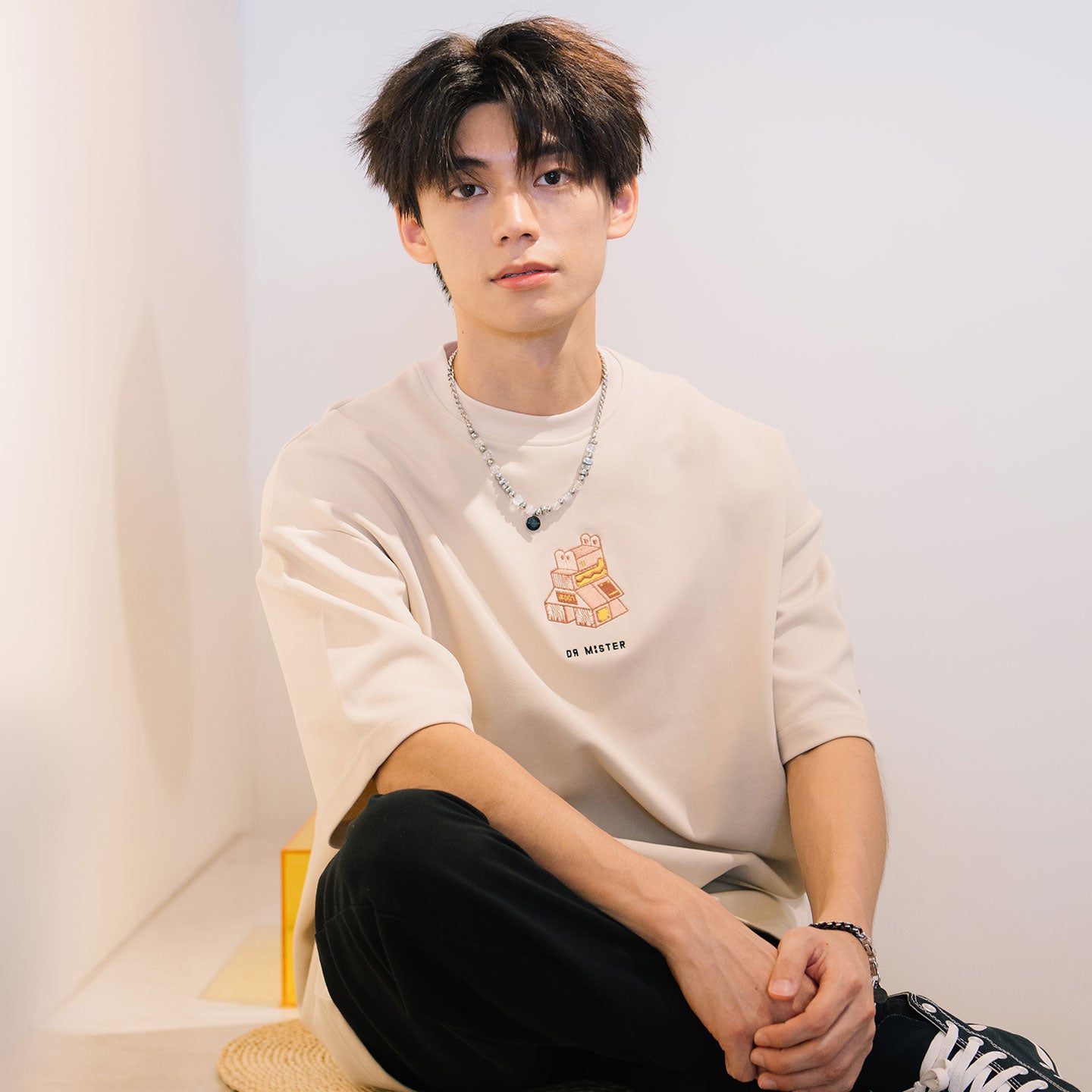 Blueprint Dino Broad Tee - Bone Beige