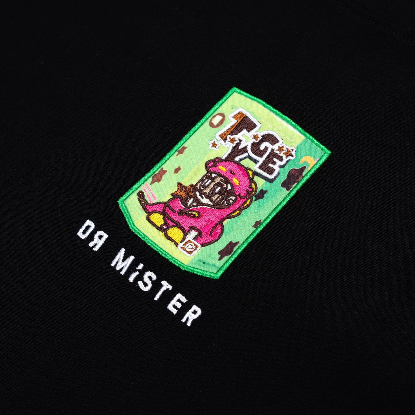 Chocobi Broad Tee - Black