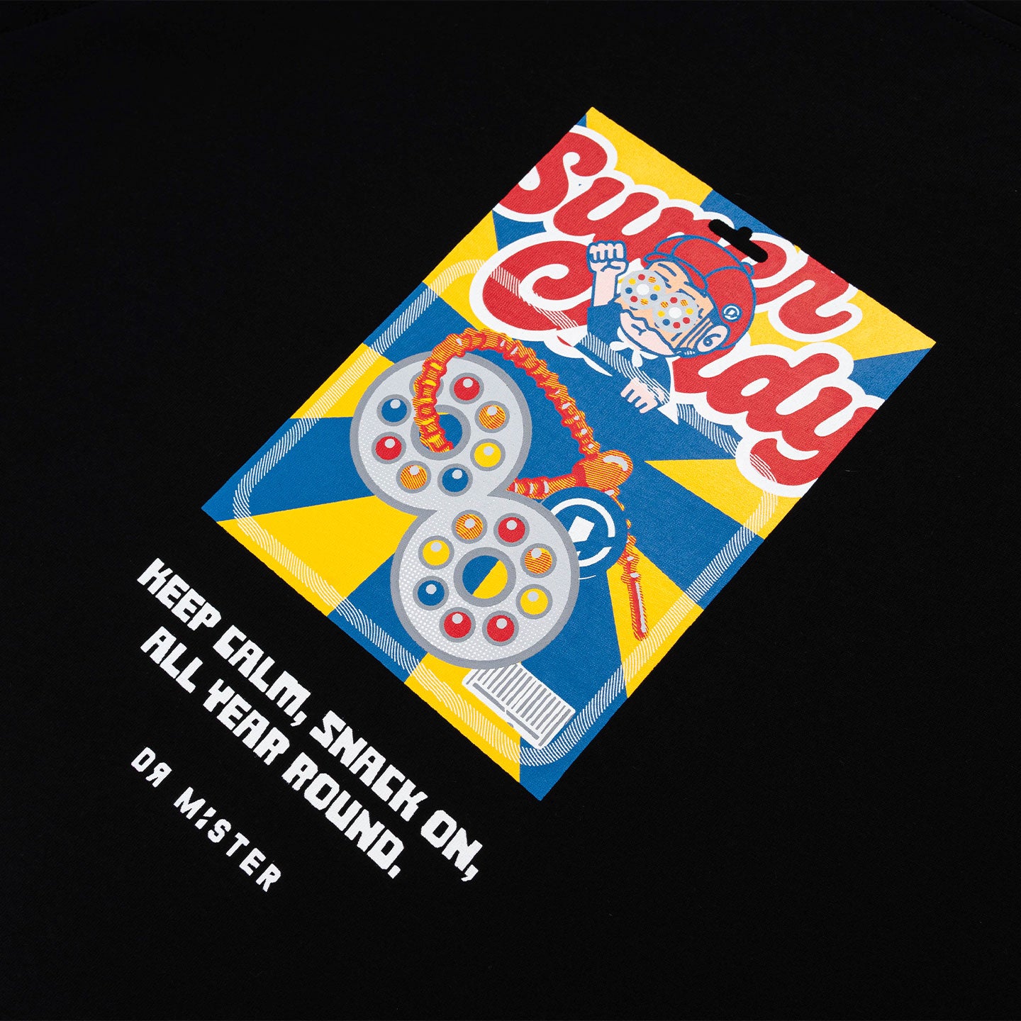 Candy Pack Broad Tee - Black