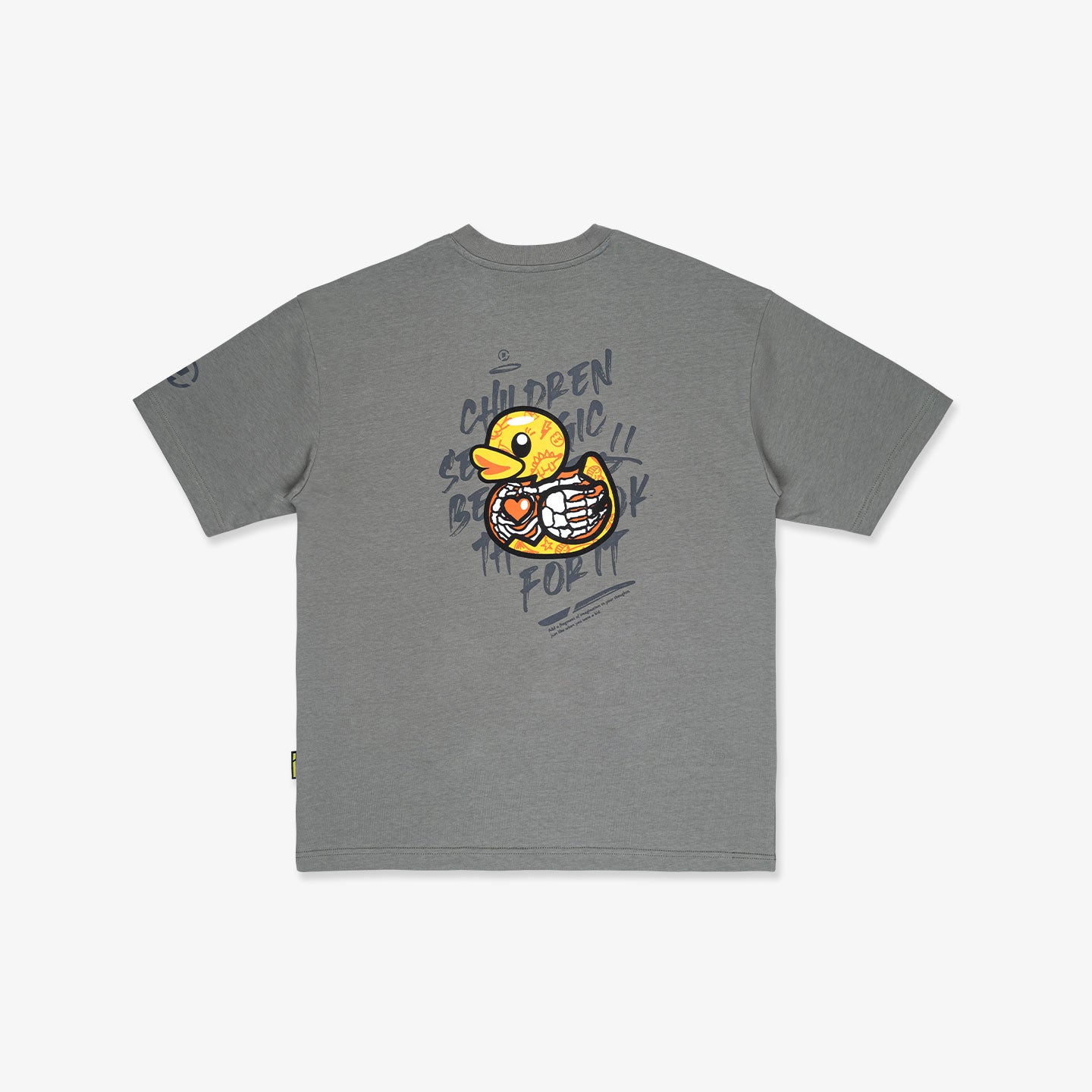 Children See Magic Broad Tee - Cool Grey