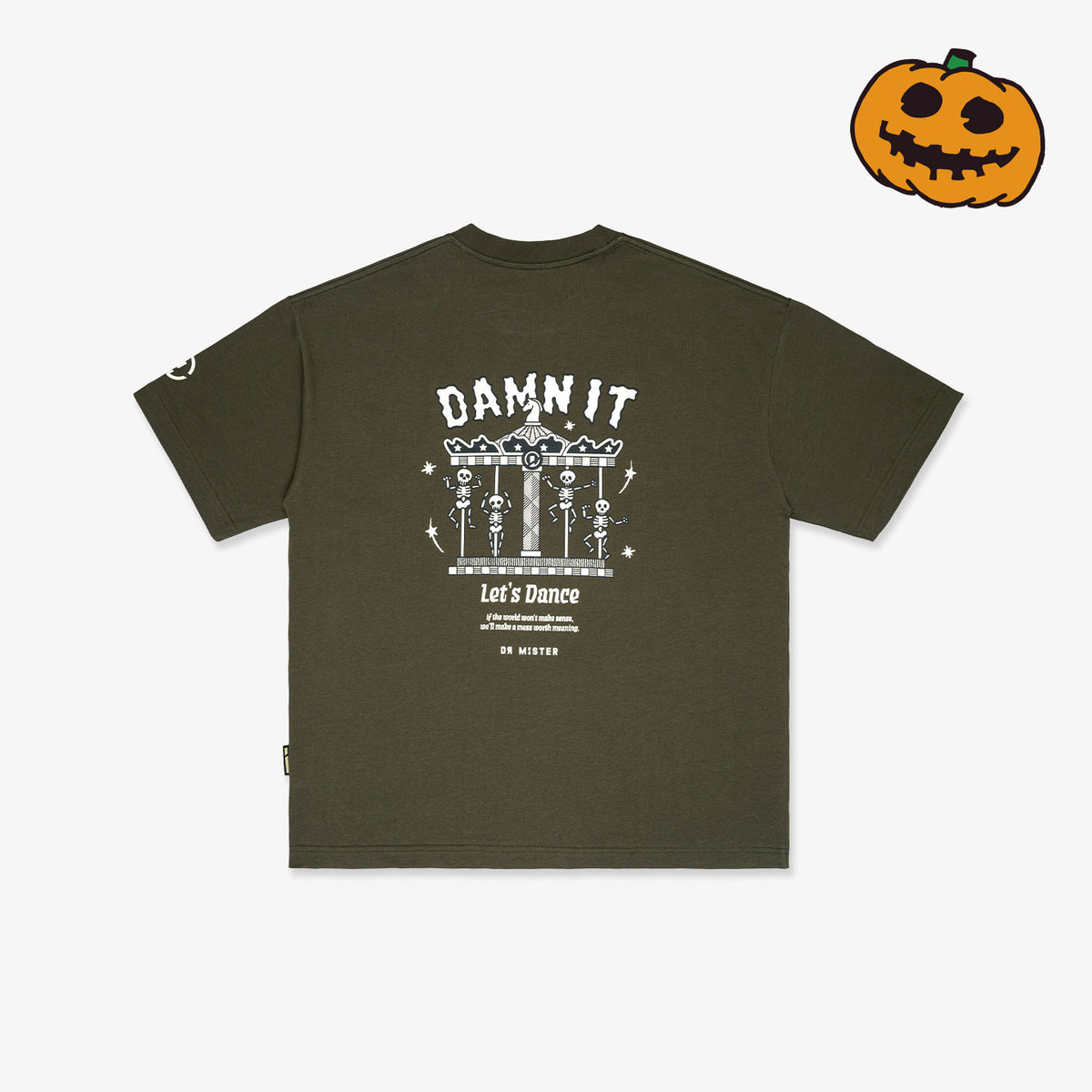 Dancing Tee - Olive Green
