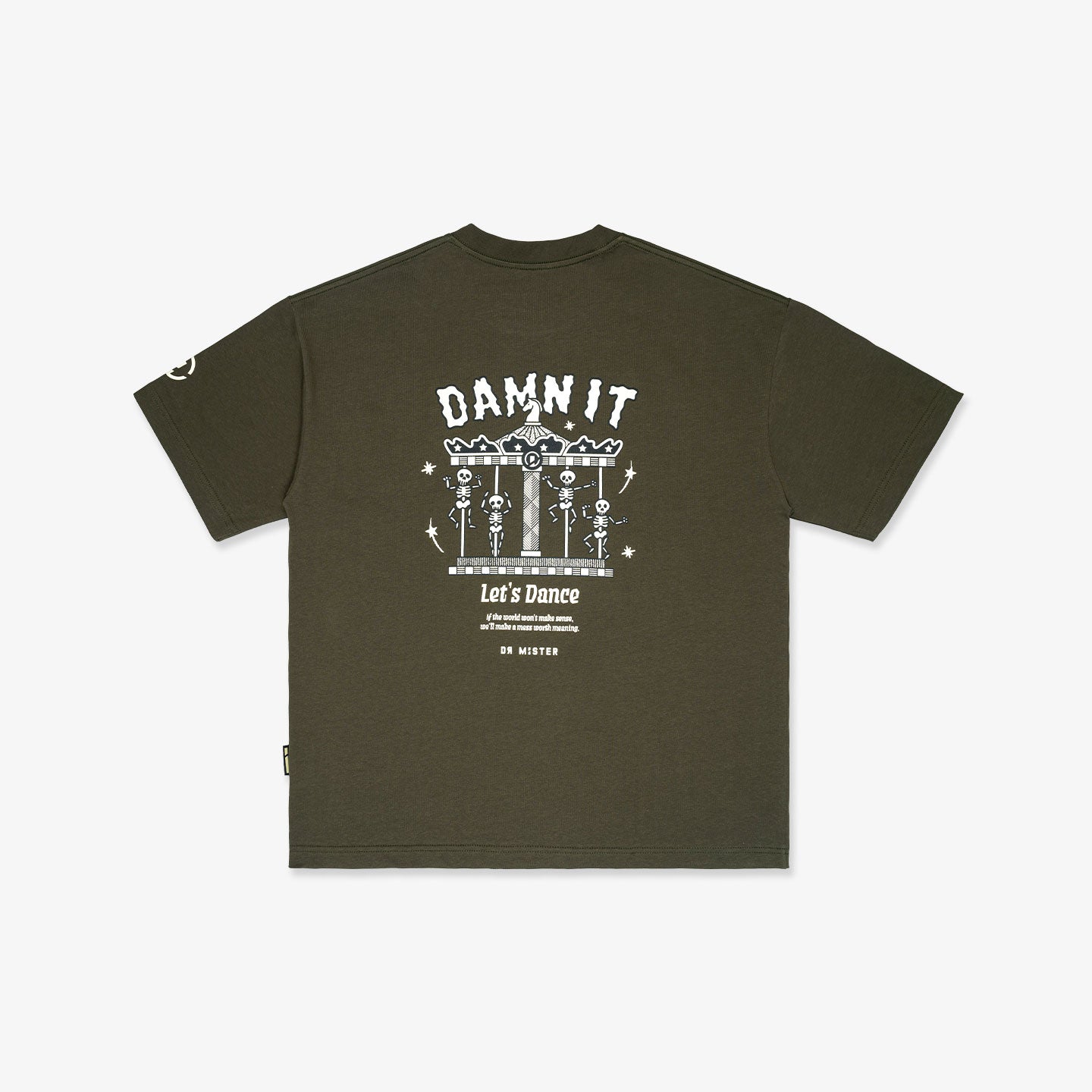 Dancing Tee - Olive Green