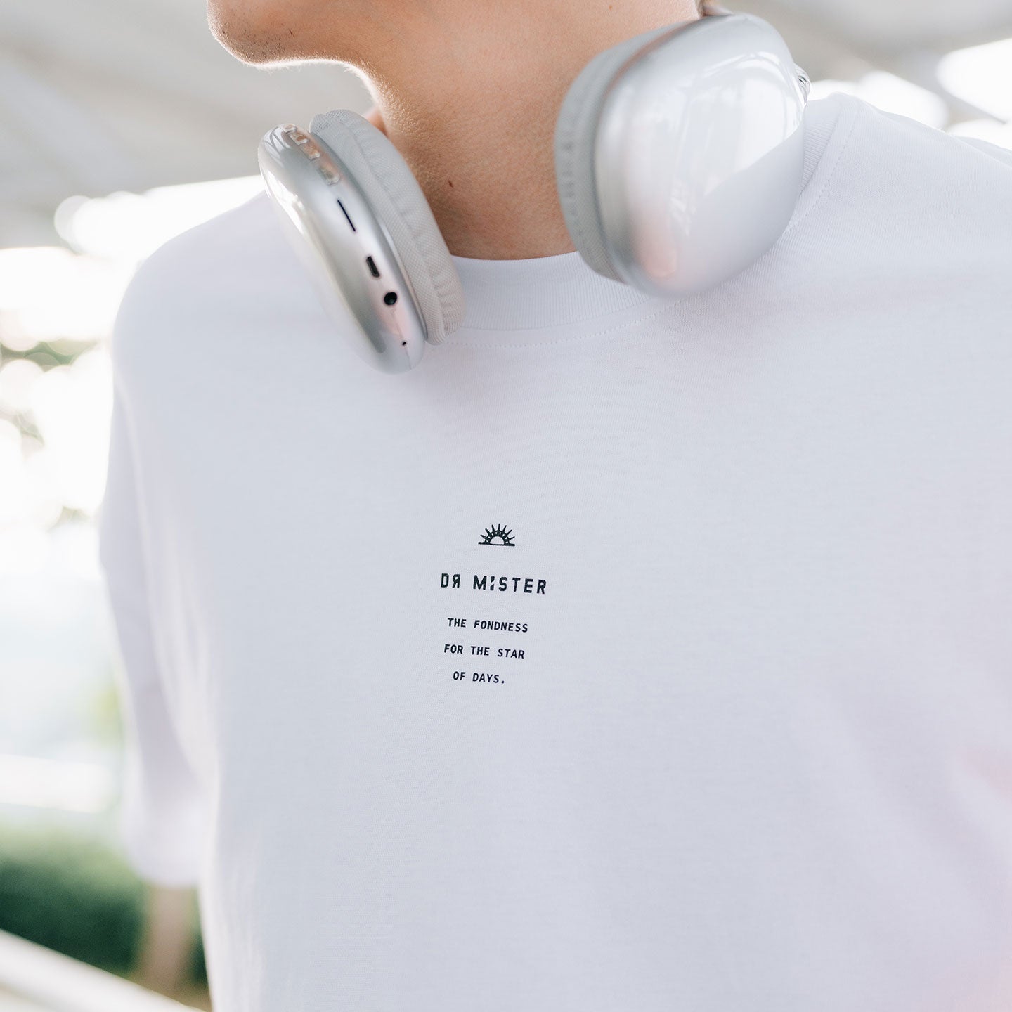 Dragon Signature Broad Tee - White