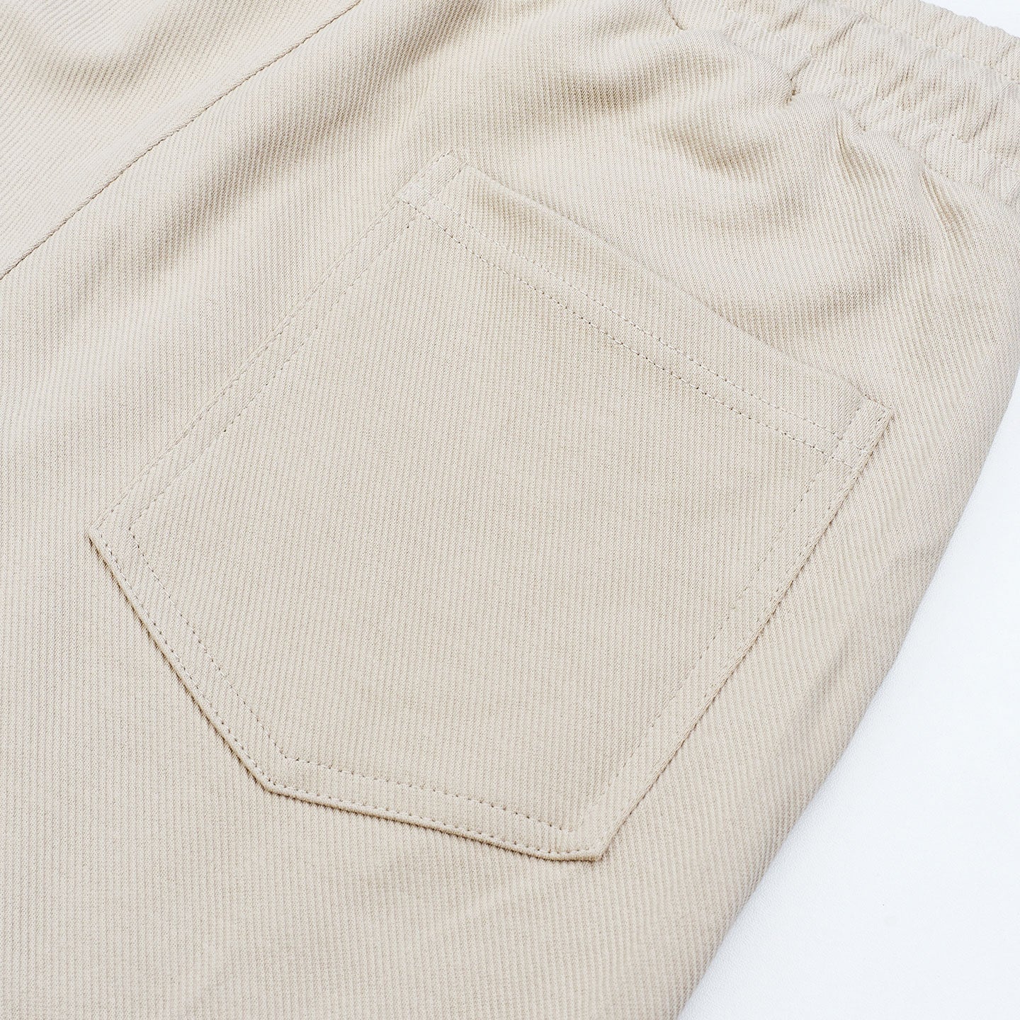 Brand Motif Track Shorts - Bone Beige