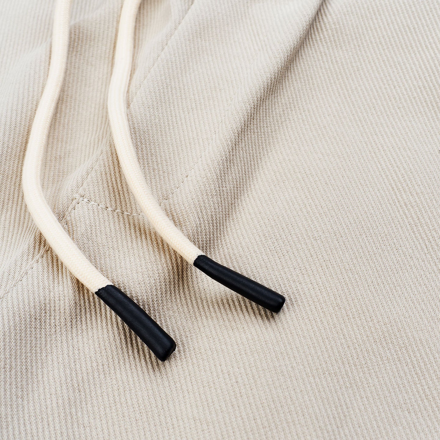 Brand Motif Track Shorts - Bone Beige