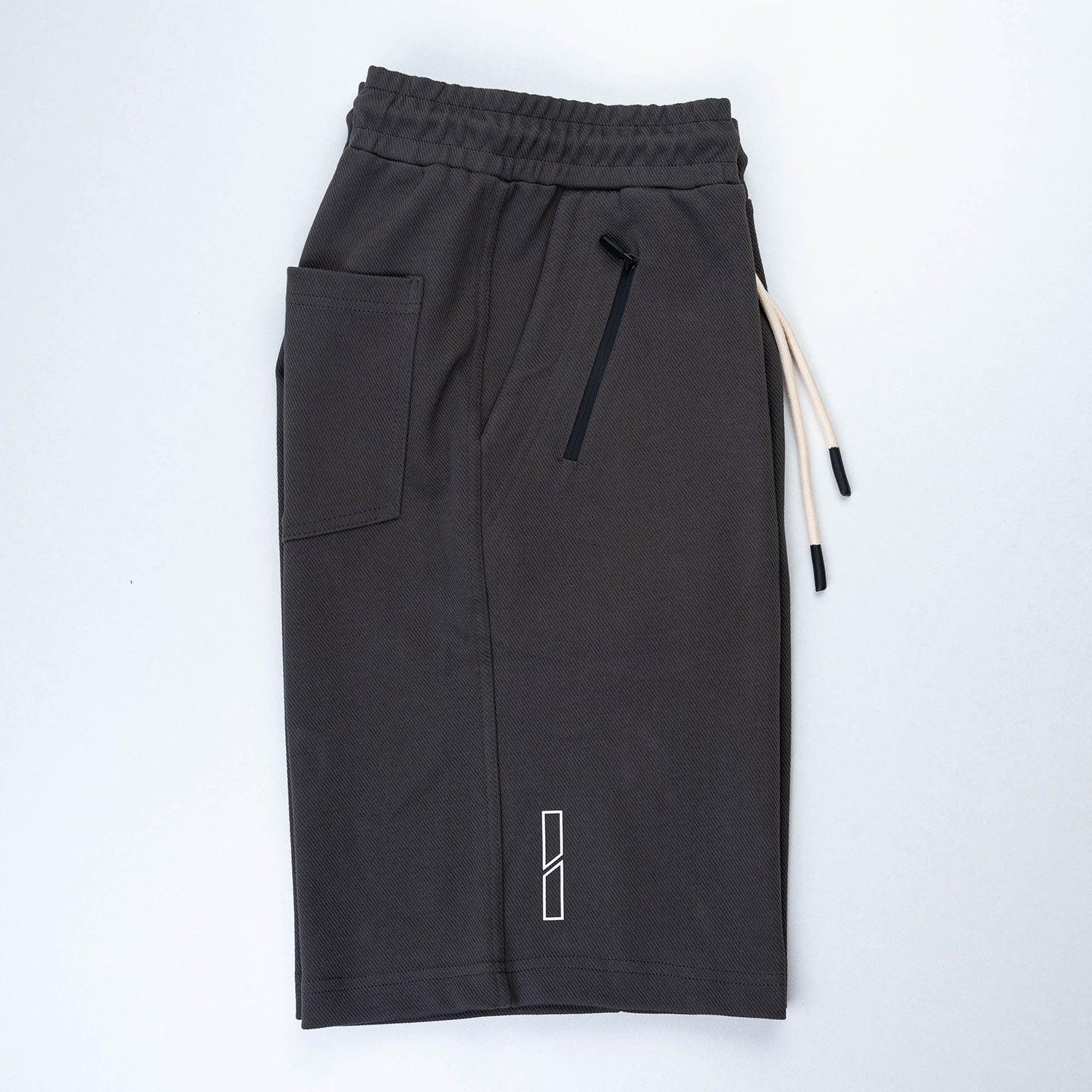 Brand Motif Track Shorts - Wolf Grey