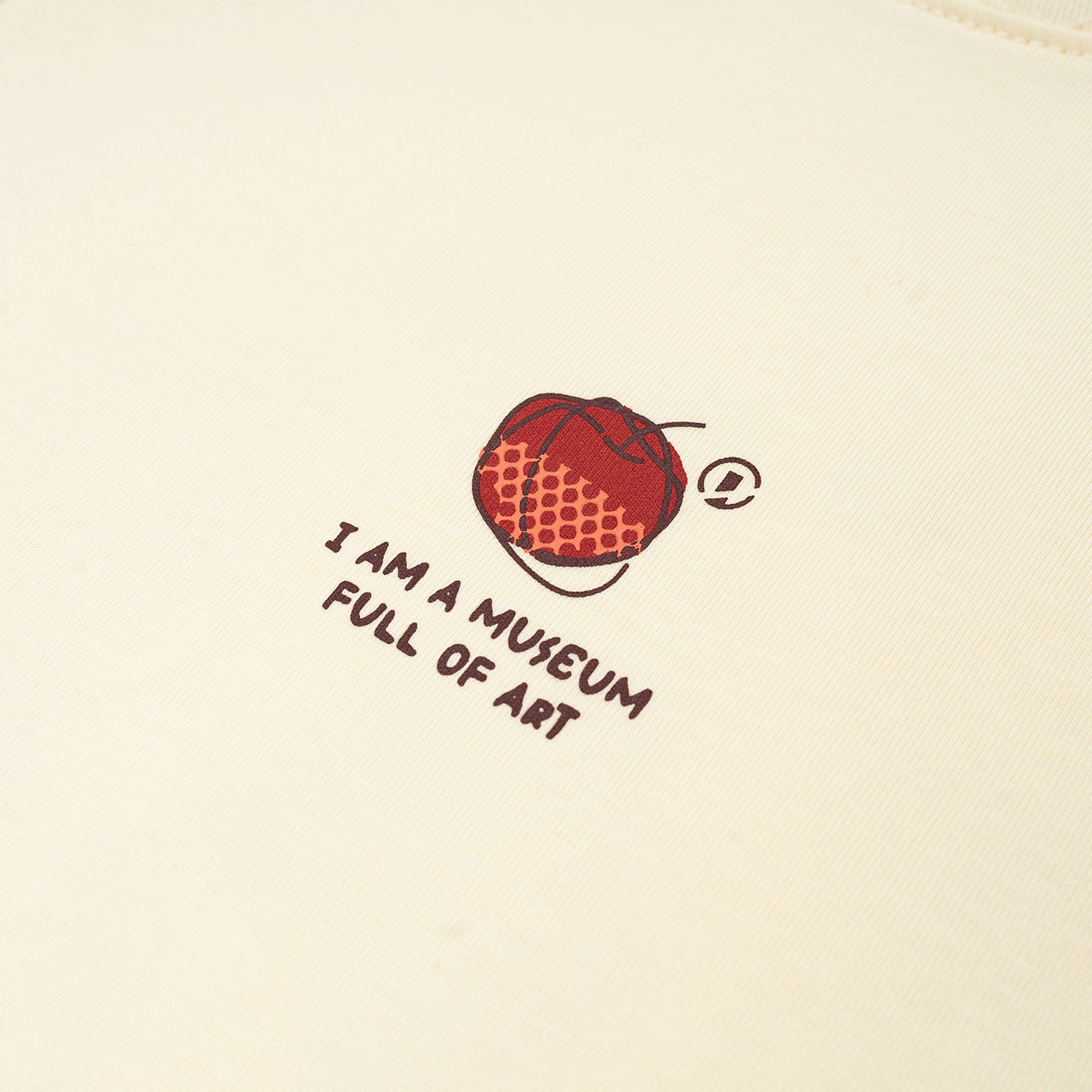 Full Of Art Broad Tee - Cream Yellow