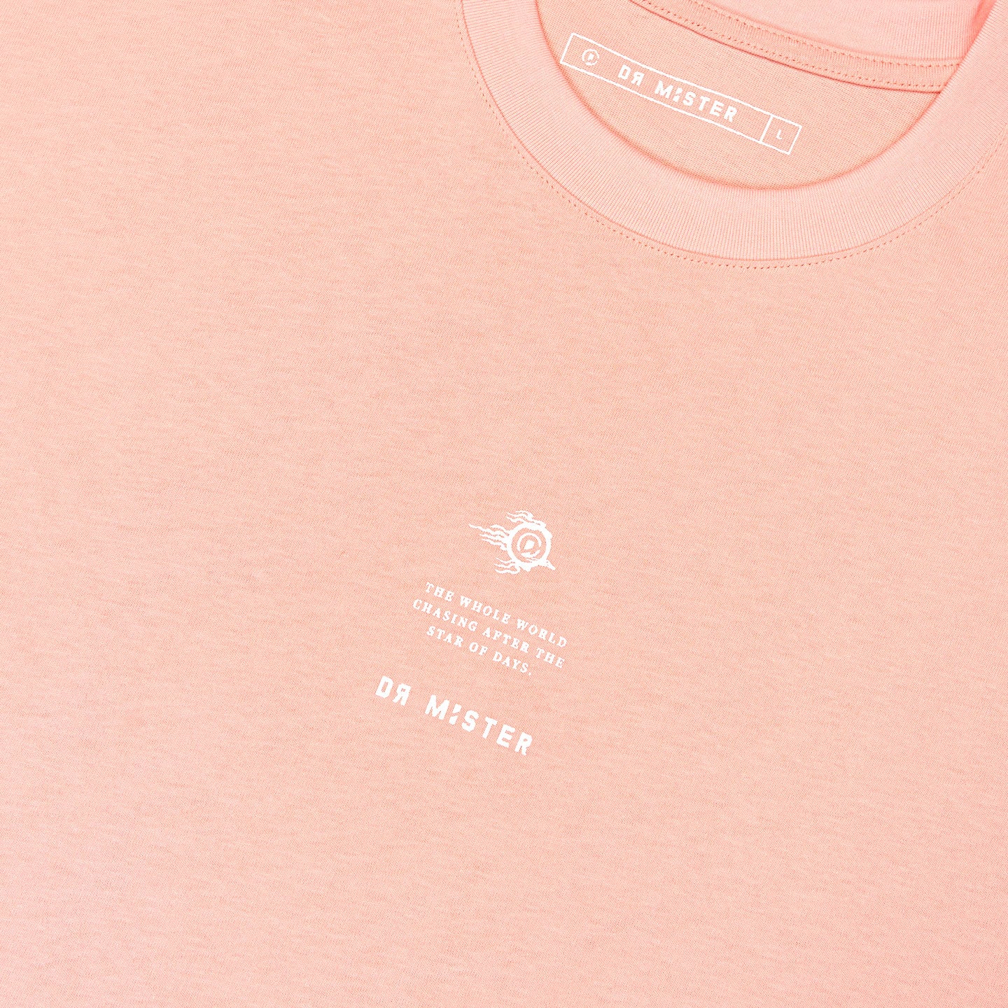 Flaming Pearl Broad Tee - Beige Pink
