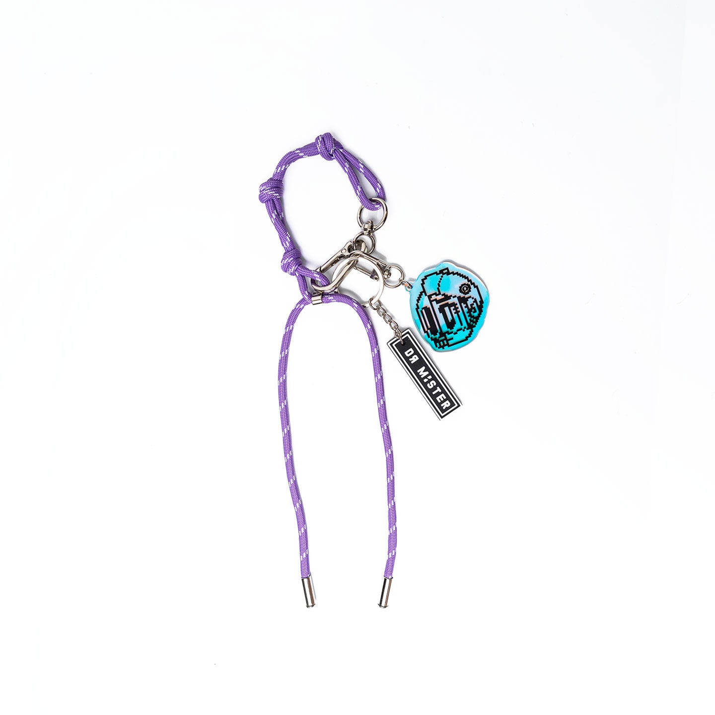 Duo Charms Paracord Keychain