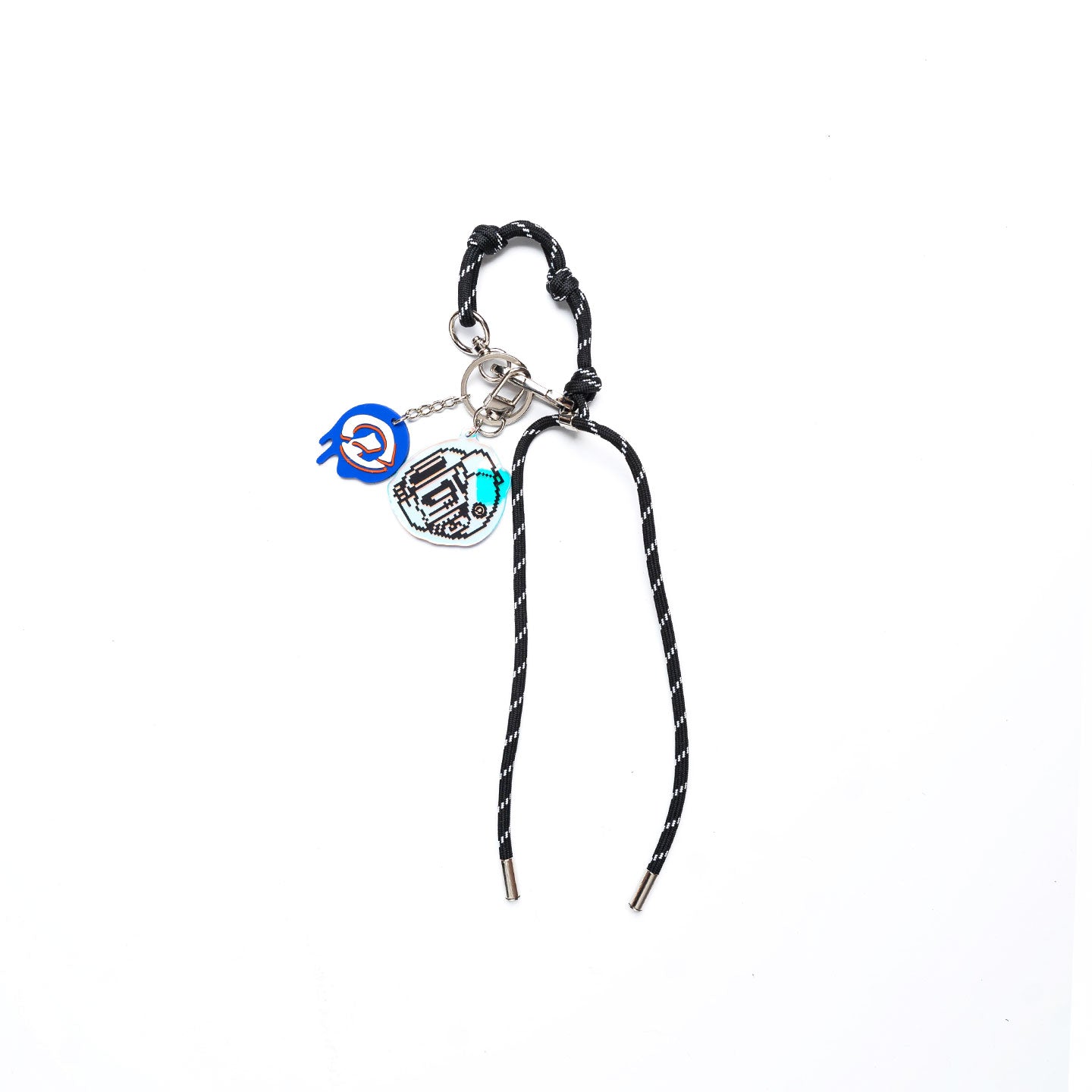 Duo Charms Paracord Keychain
