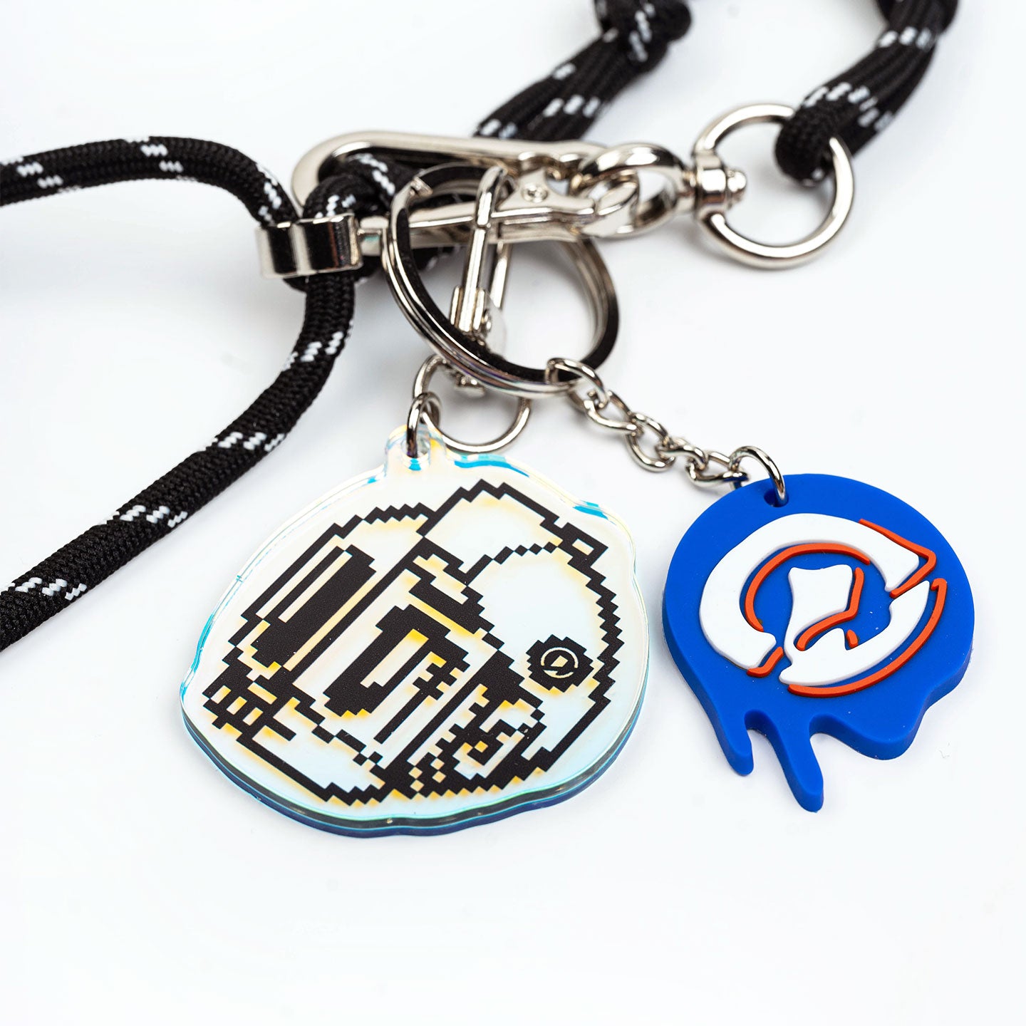 Duo Charms Paracord Keychain