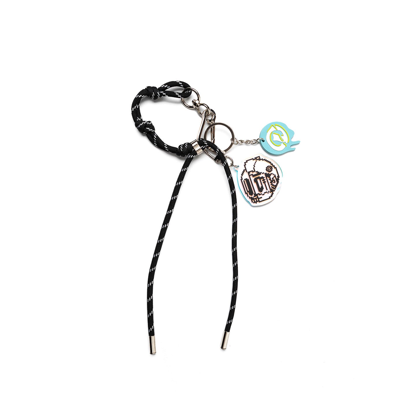 Duo Charms Paracord Keychain