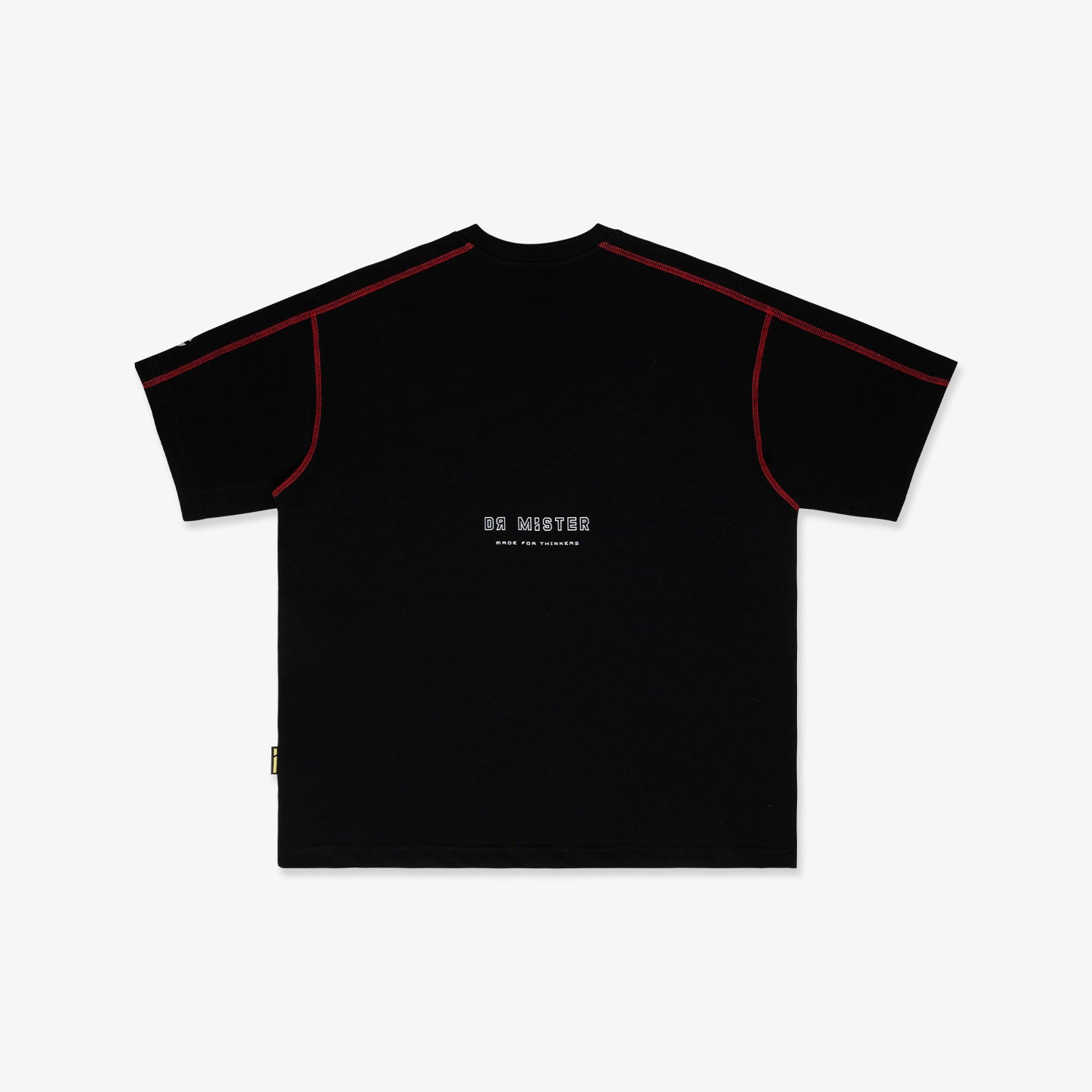 Futur Panelled Tee – Black