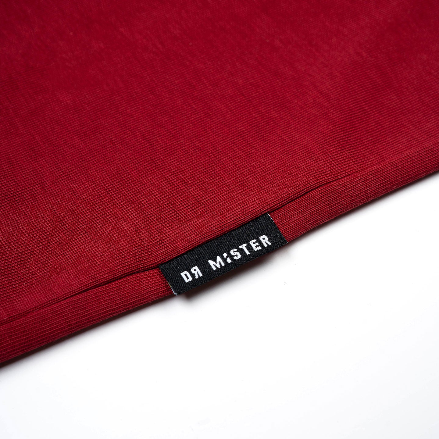 Futur Panelled Tee – Wine Red