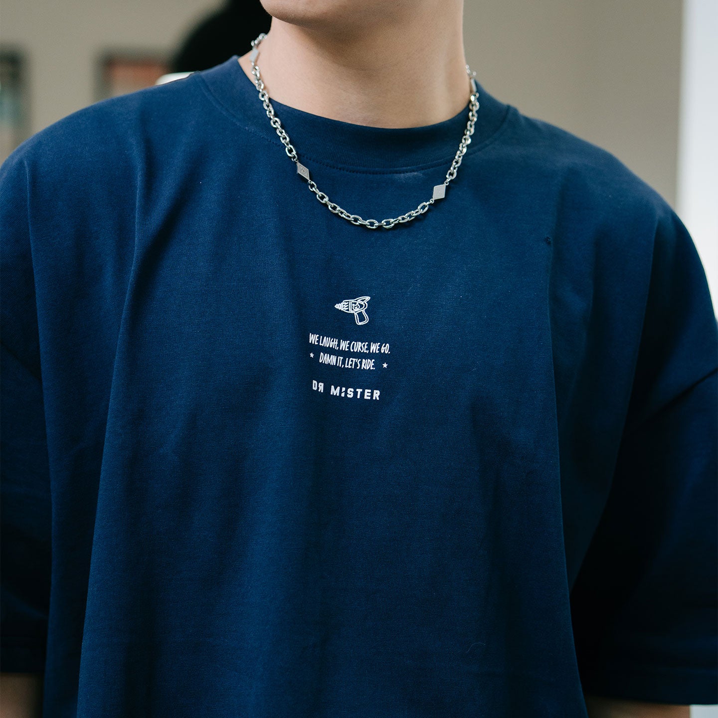 Gunslinger Tee - Navy Blue