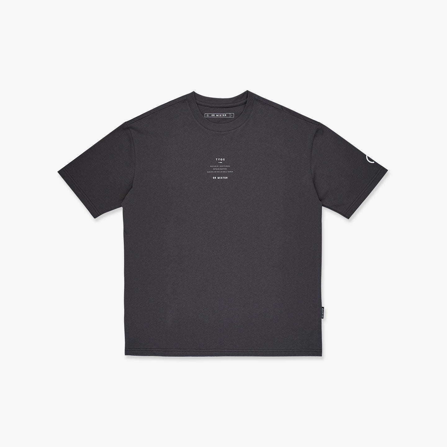 Dead Famous Broad Tee - Wolf Grey (Limited)