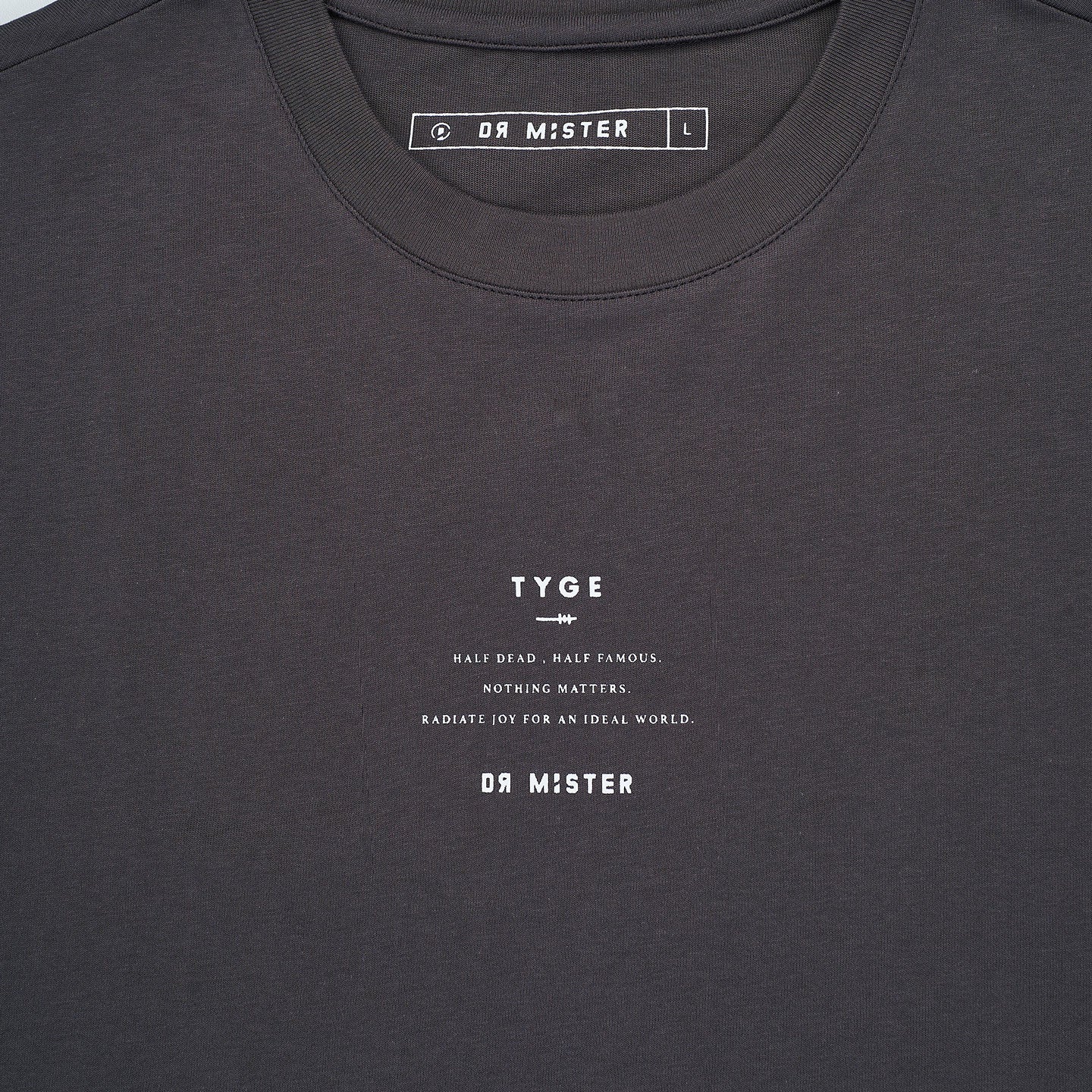 Dead Famous Broad Tee - Wolf Grey (Limited)