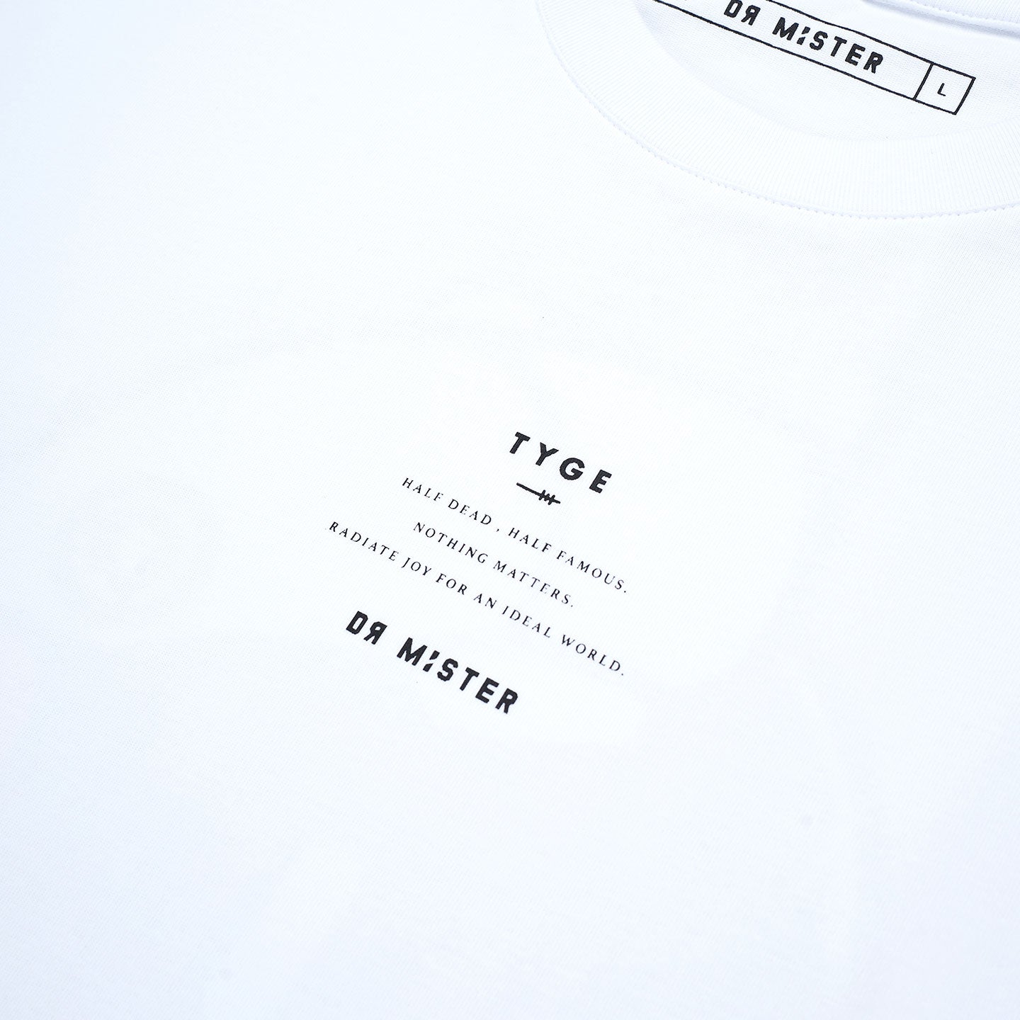 Dead Famous Broad Tee - White (Limited)