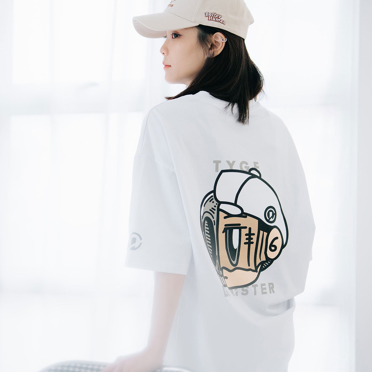 Dead Famous Broad Tee - White (Limited)