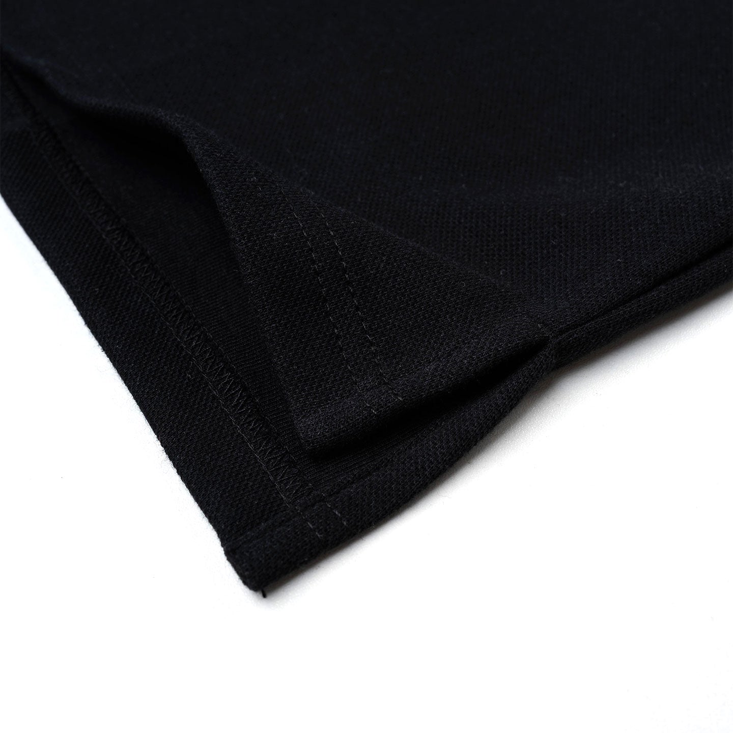 HDHF Patched Polo Tee - Black