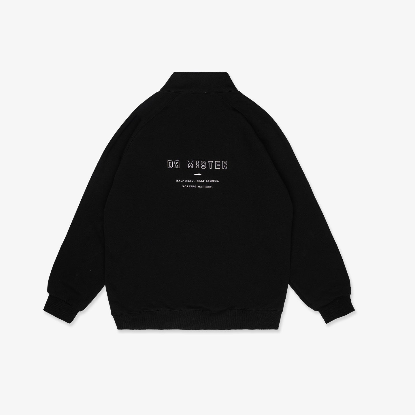 HDHF Deux Half Zip Sweatshirt - Black