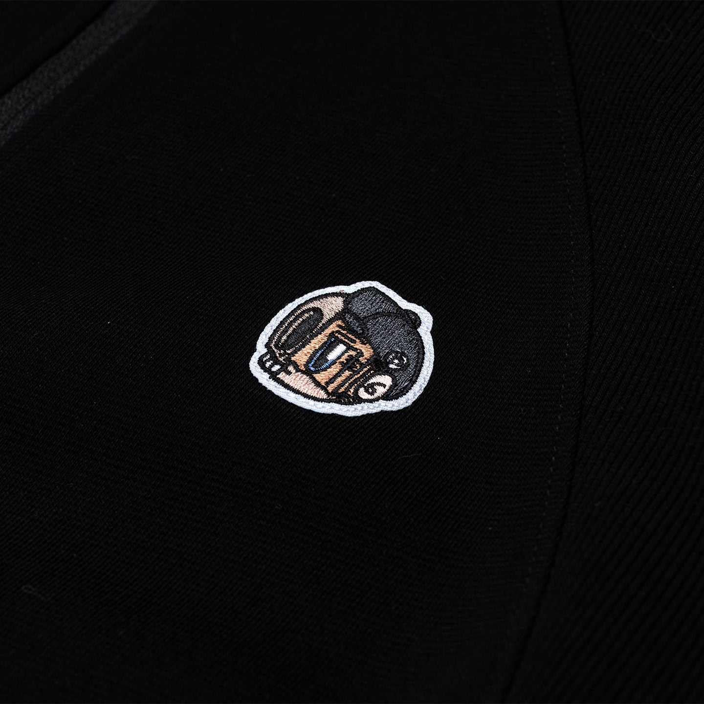 HDHF Deux Half Zip Sweatshirt - Black