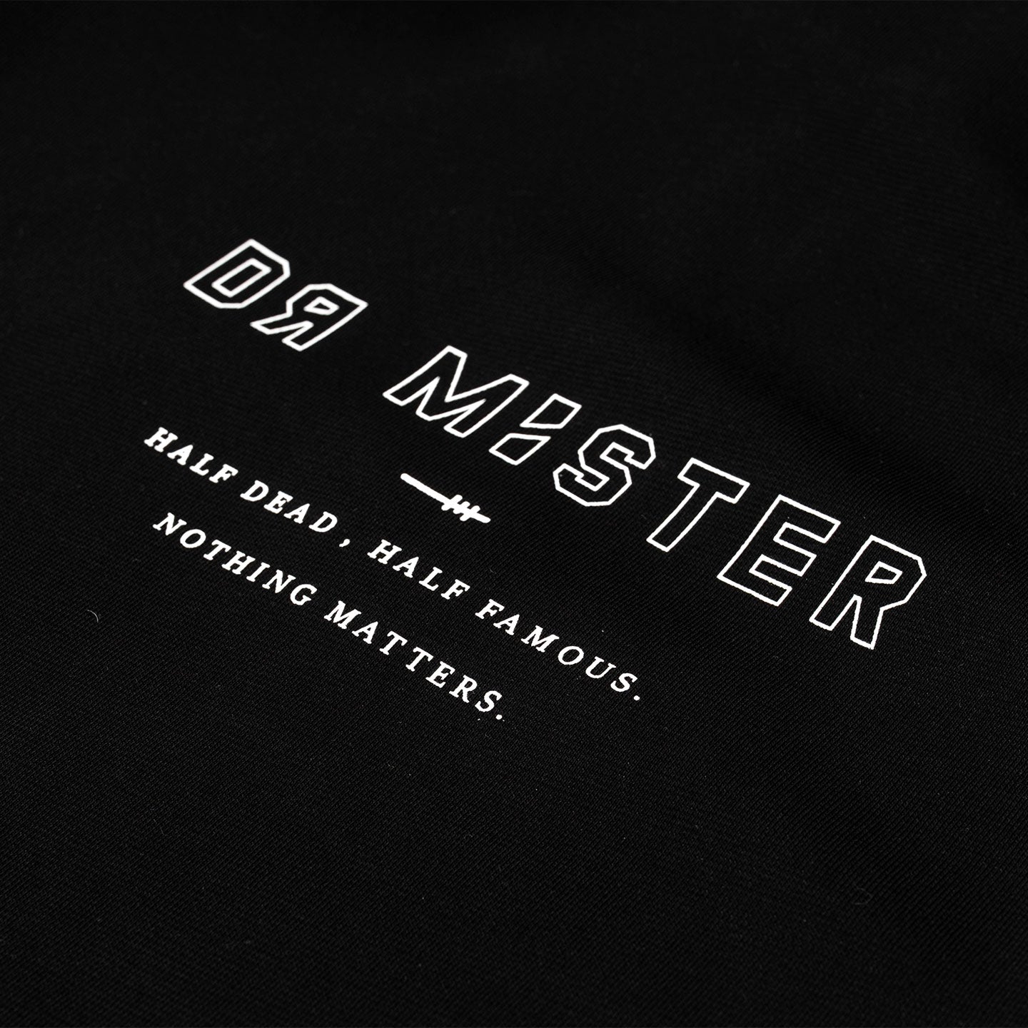 HDHF Deux Half Zip Sweatshirt - Black