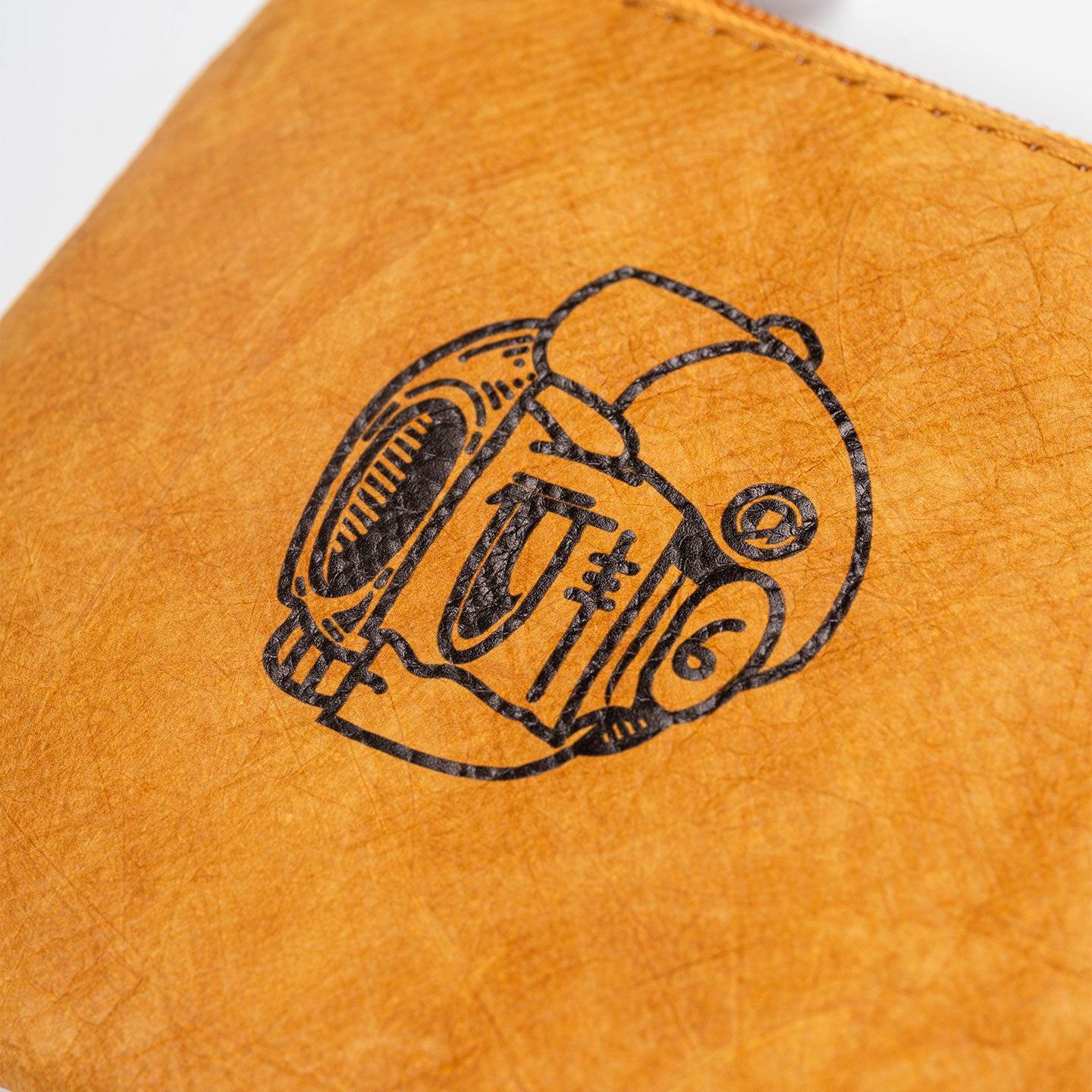 HDHF Tyvek Card Pouch - Paperbag Khaki