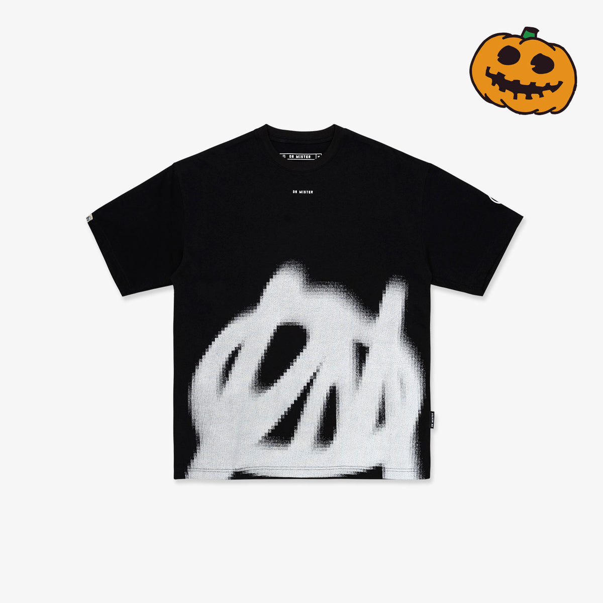 Initials Chaotic Peace L-Broad Tee - Black