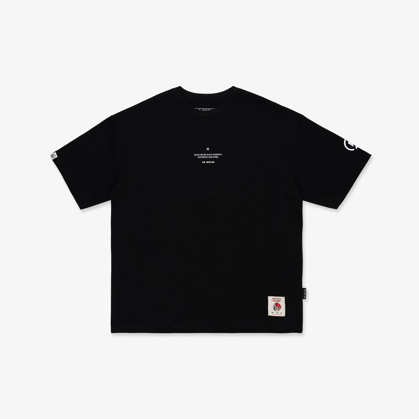 HDHF Jolly Roger Broad Tee -  Black