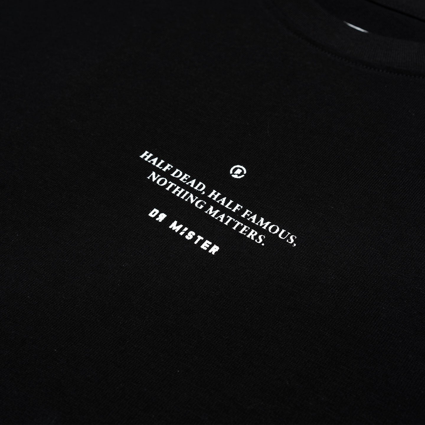 HDHF Jolly Roger Broad Tee -  Black