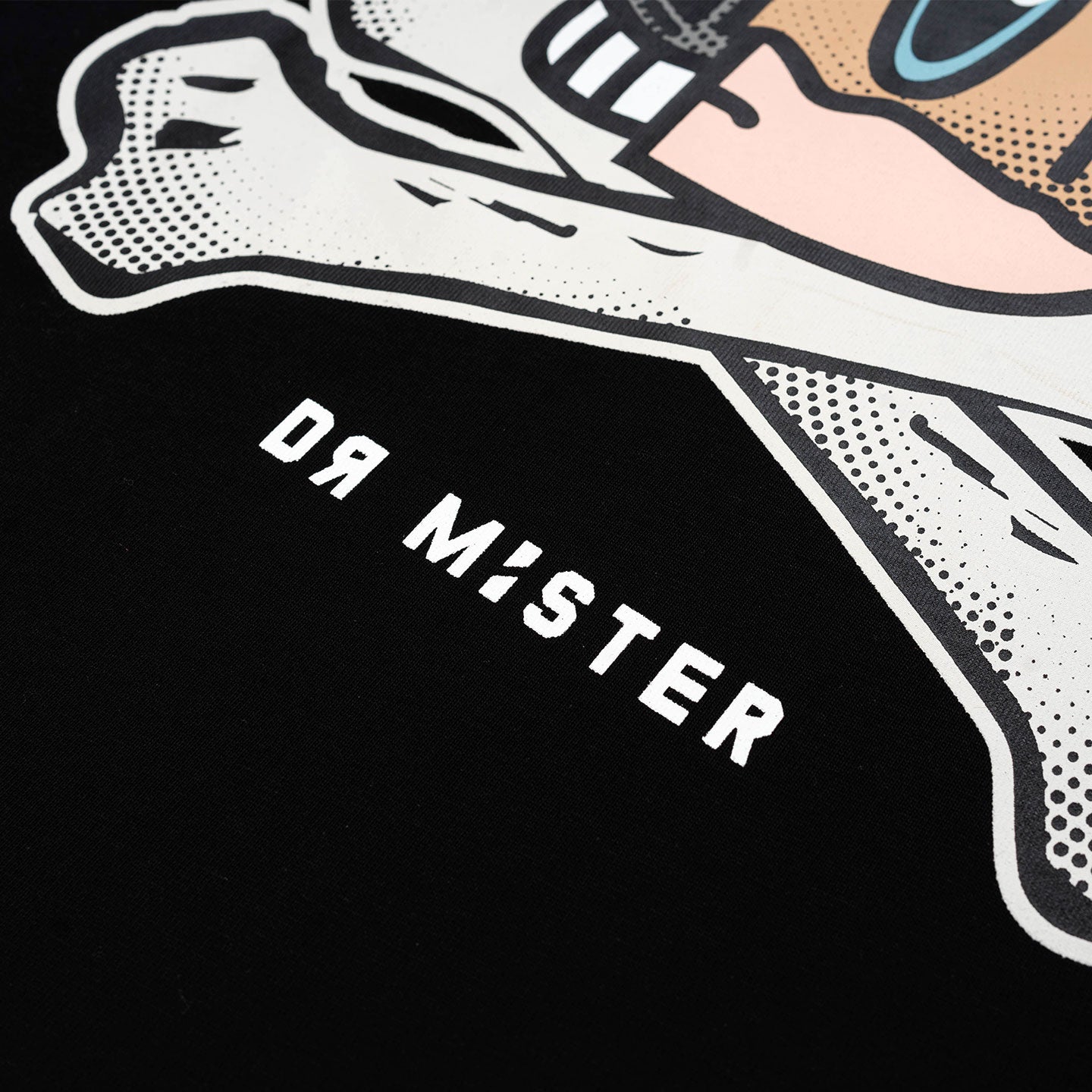 HDHF Jolly Roger Broad Tee -  Black