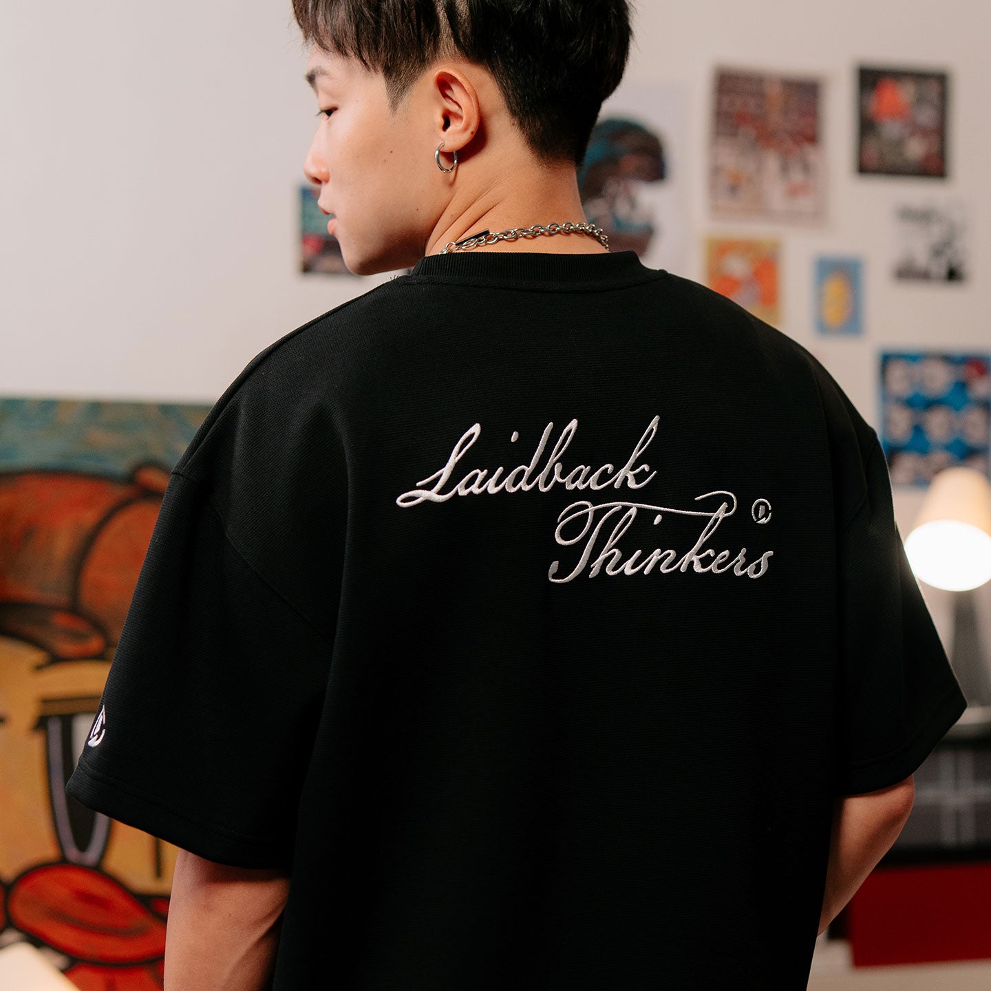 Genesis Grained Tee - Black