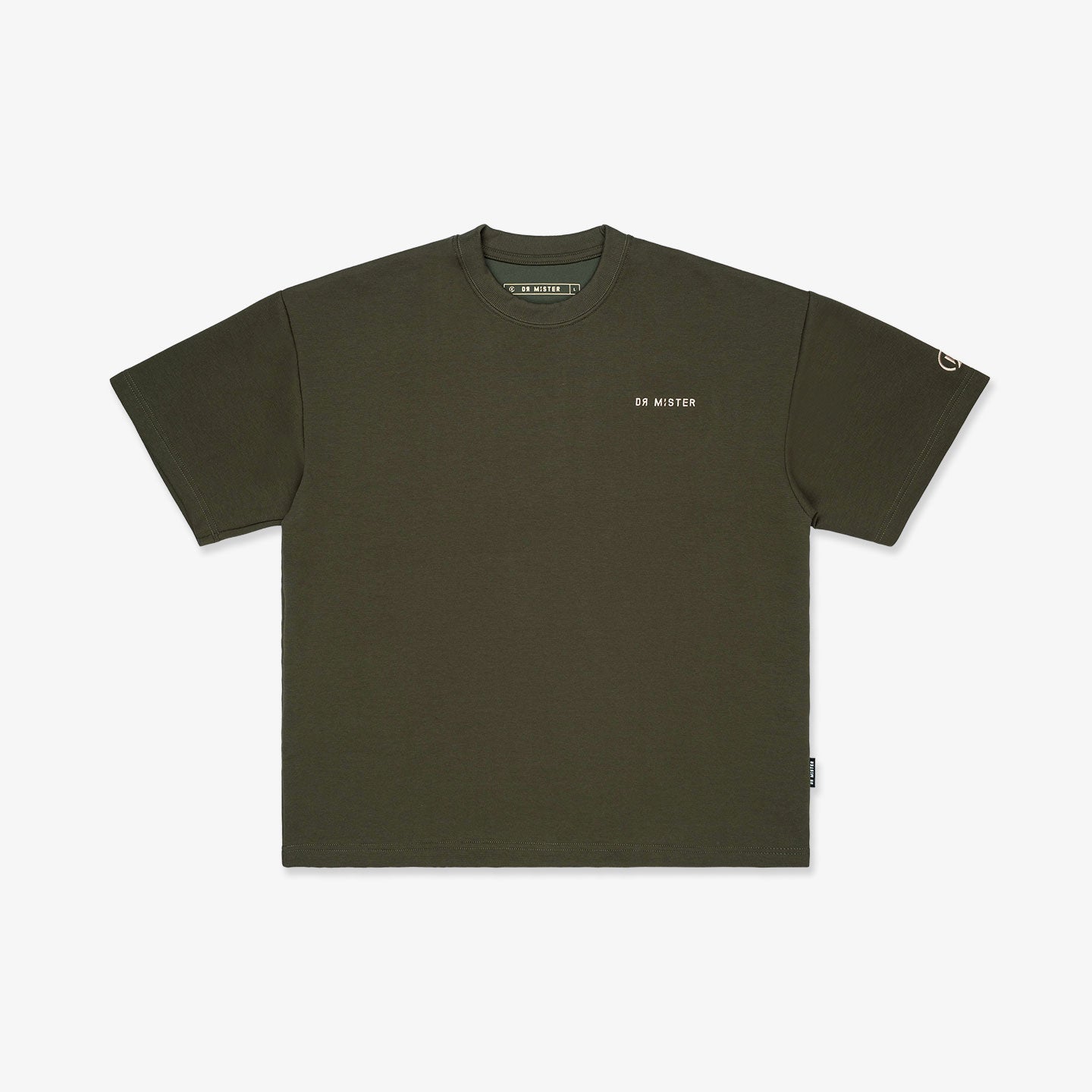 Genesis Grained Tee - Olive Green