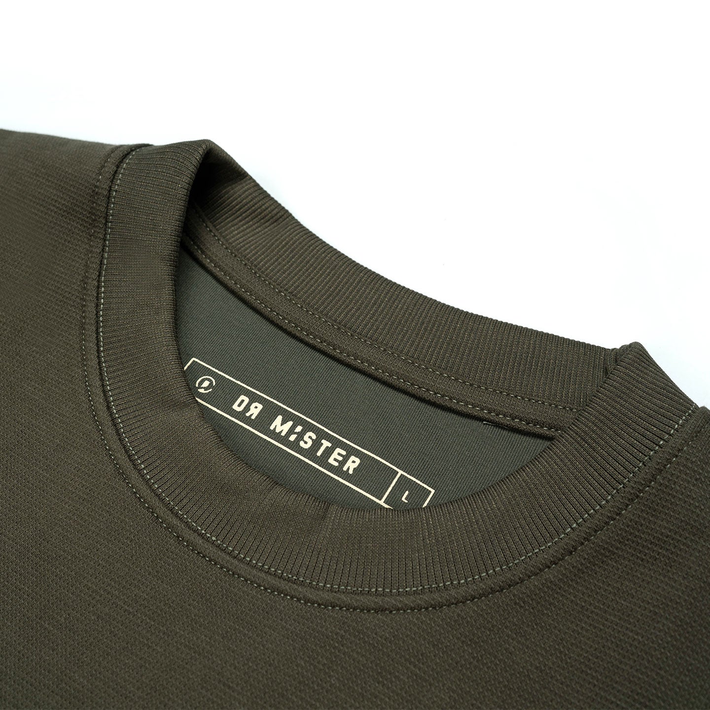 Genesis Grained Tee - Olive Green