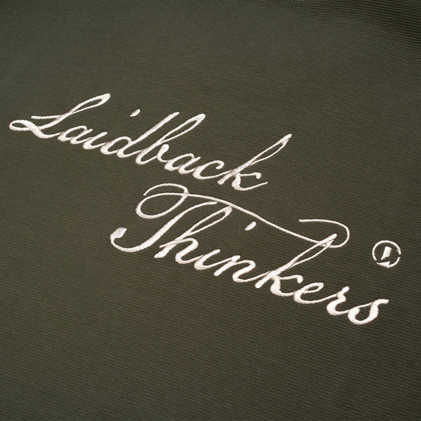 Genesis Grained Tee - Olive Green