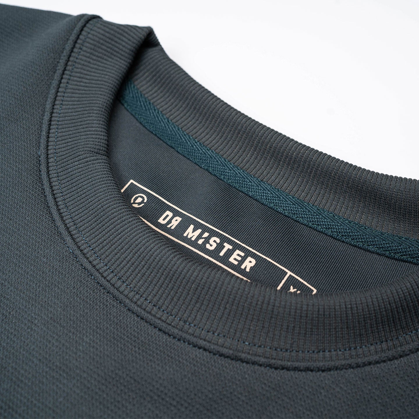 Genesis Grained Tee - Midnight Teal