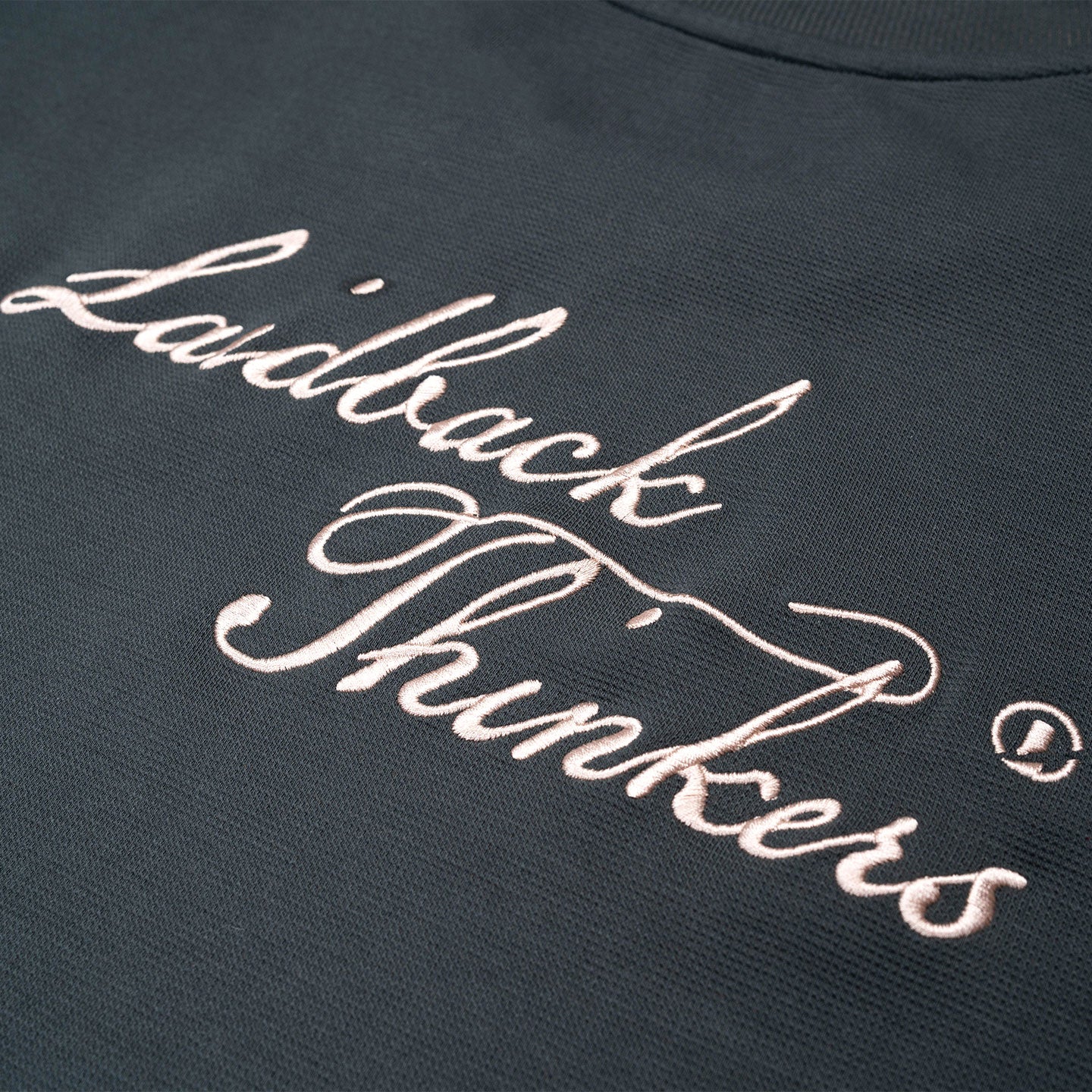 Genesis Grained Tee - Midnight Teal